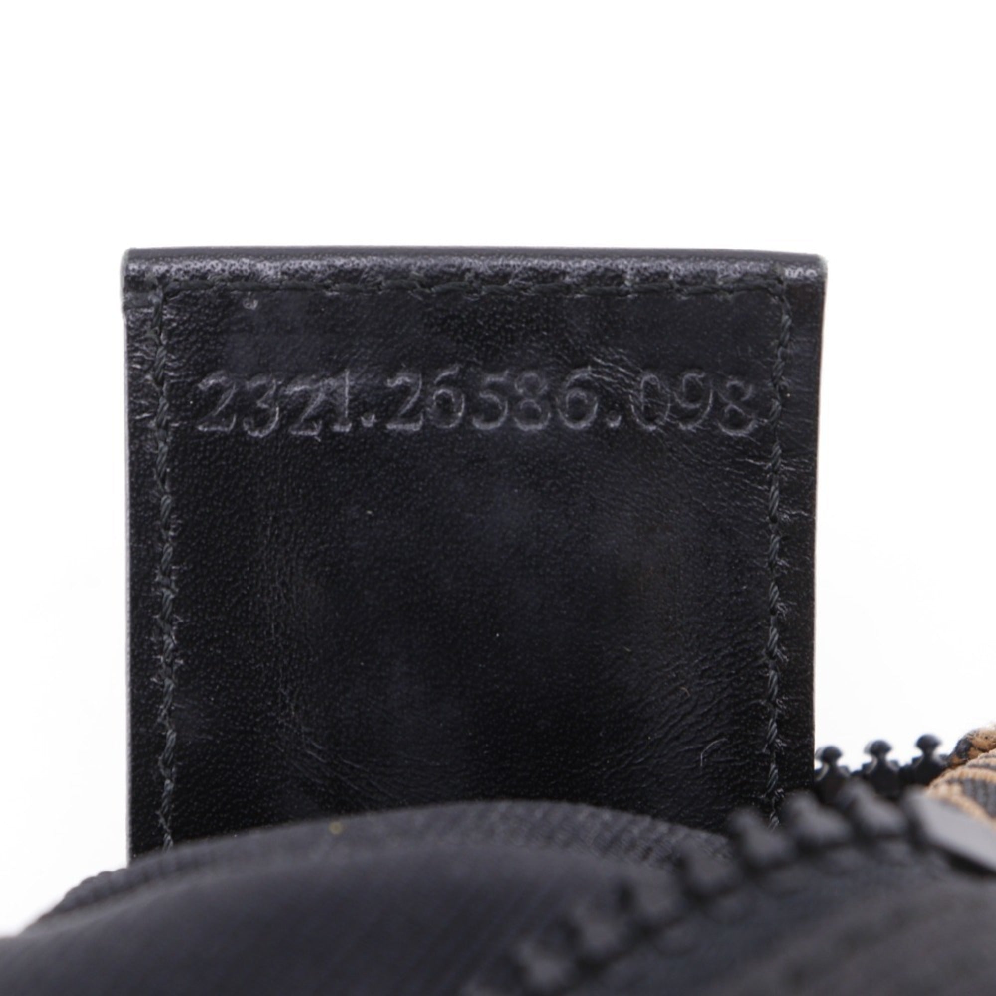 Fendi Black Nylon Canvas Handbag (Pre-Owned)