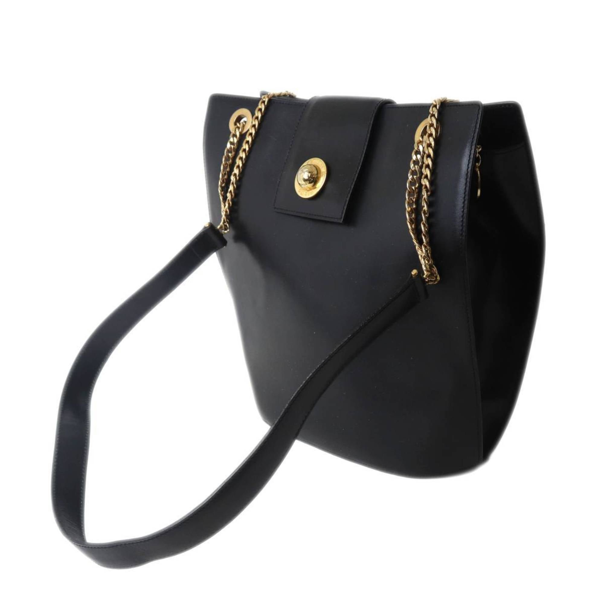 Celine Black Leather Shoulder Bag (Pre-Owned)