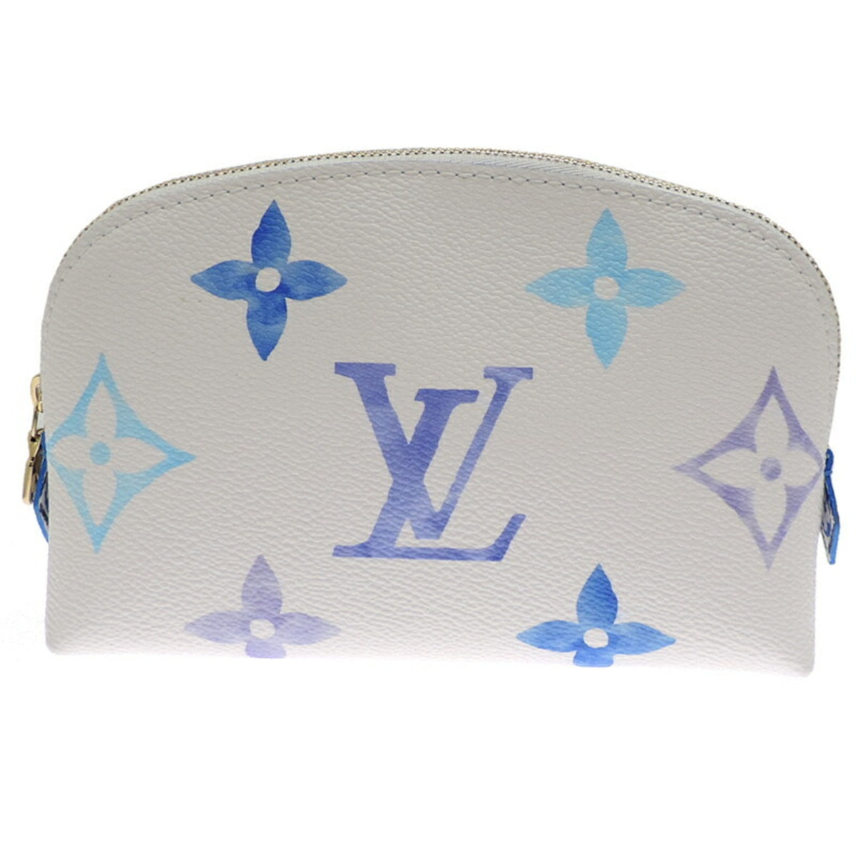 Louis Vuitton Blue White Pouch (Pre-Owned)