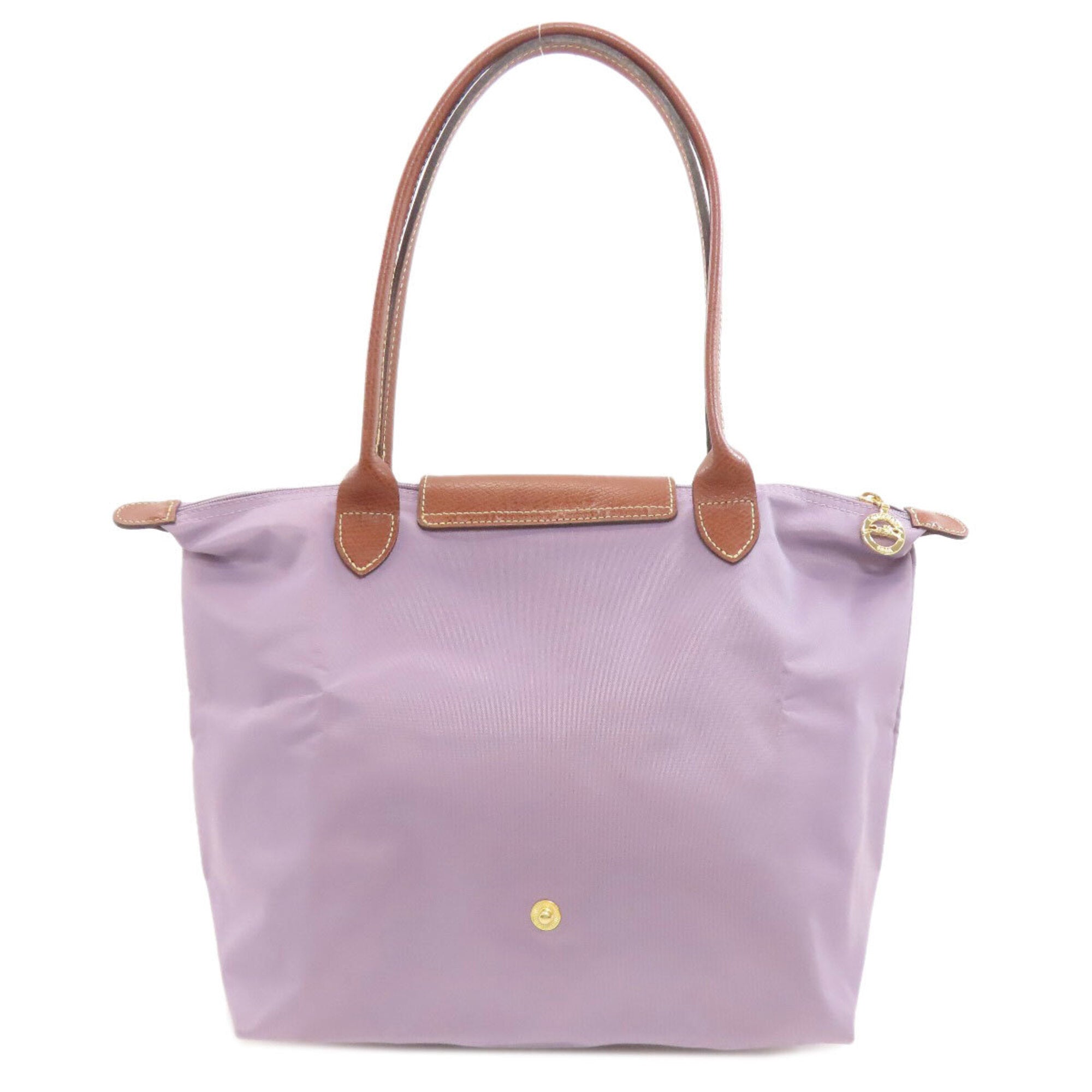 Longchamp Purple Nylon Tote Bag (Pre-Owned)