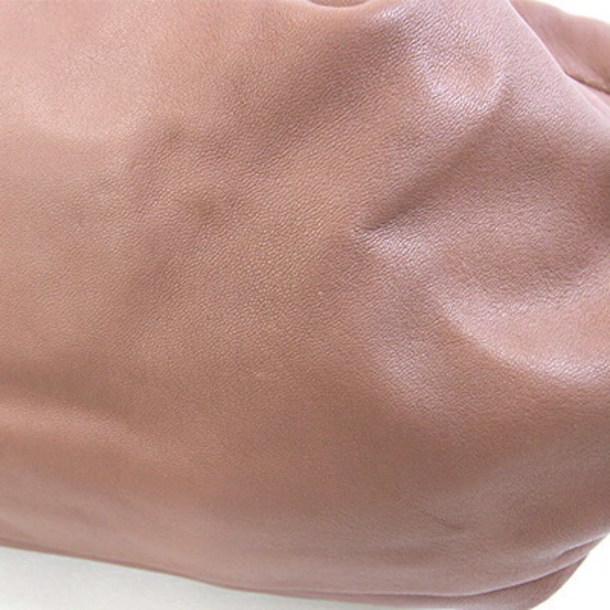 Loewe Brown Pink Leather Handbag (Pre-Owned)