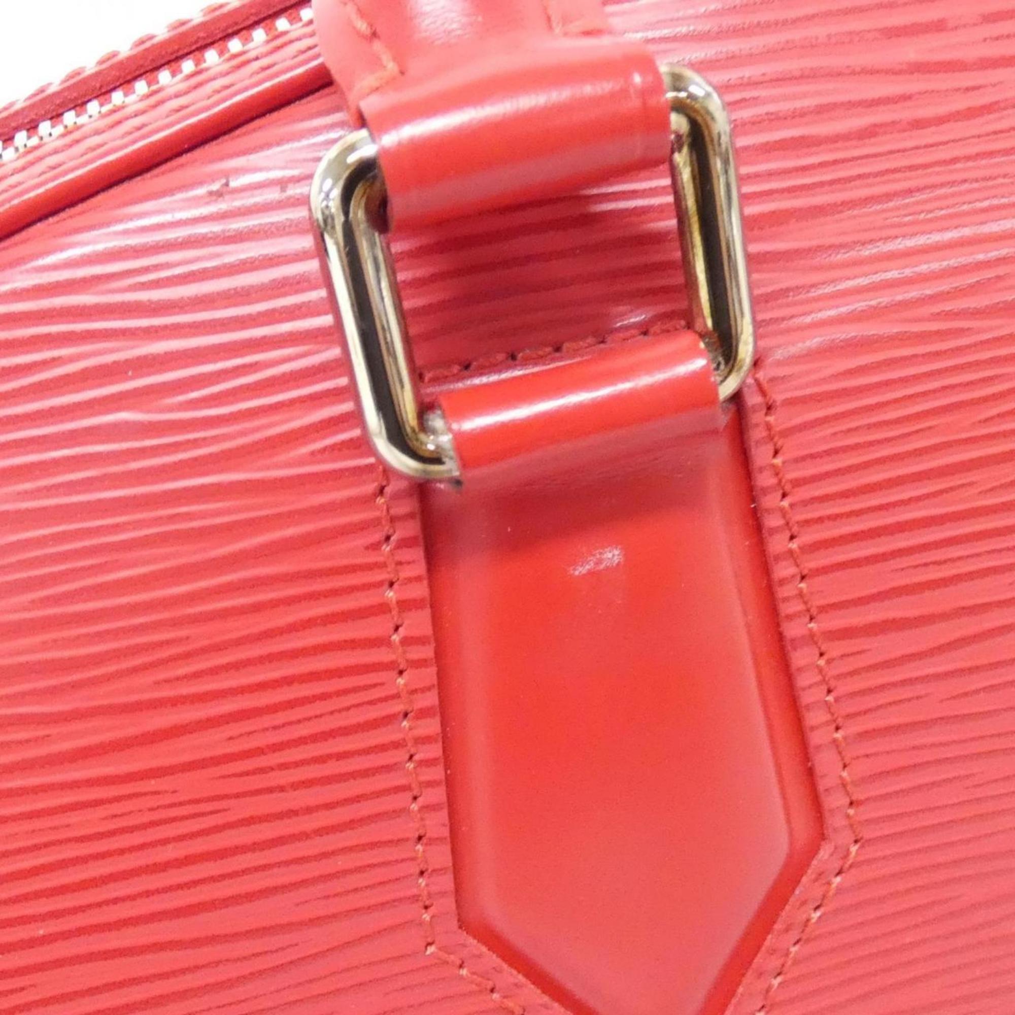 Louis Vuitton Rouge Leather Handbag (Pre-Owned)