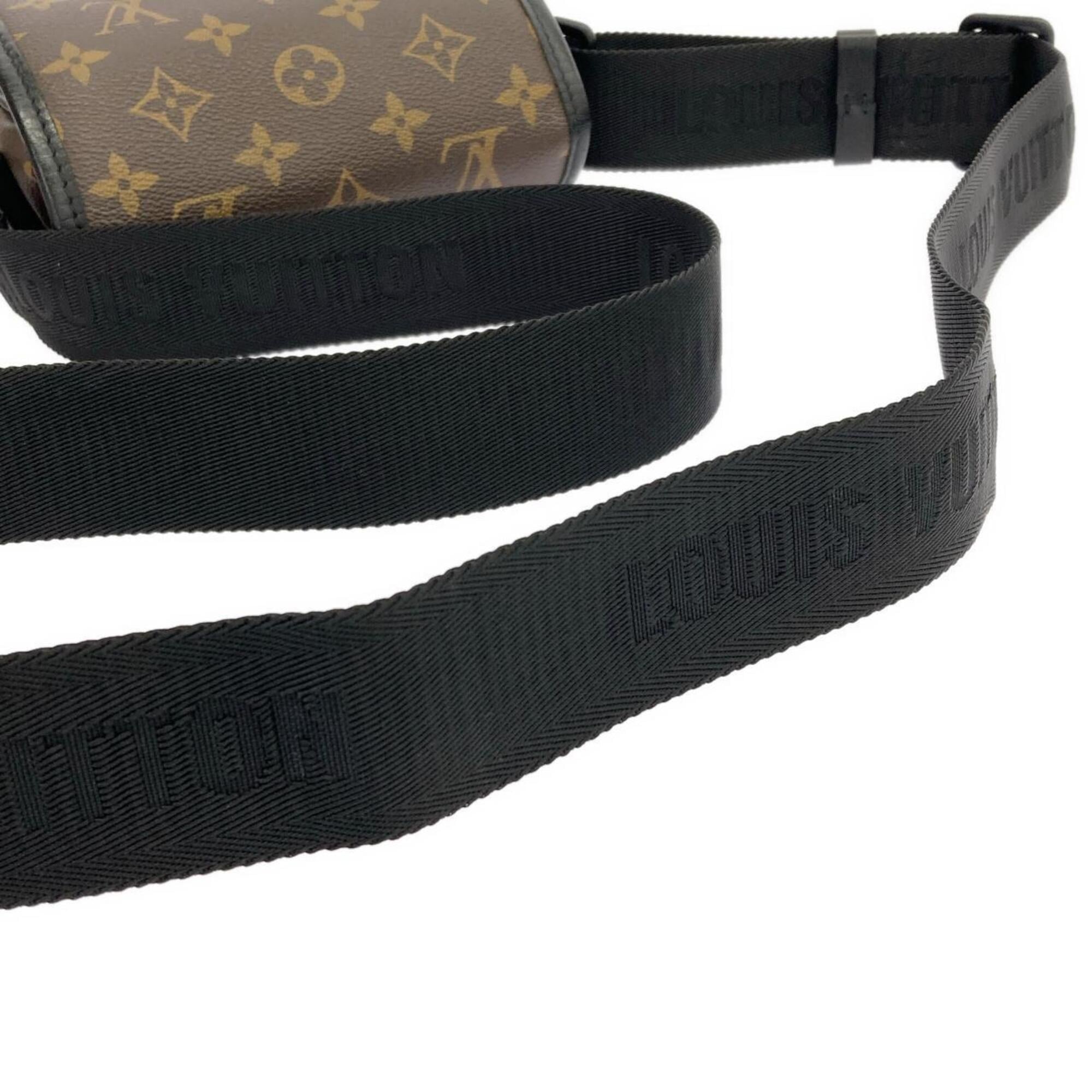 Louis Vuitton Marron Coated Canvas Shoulder Bag (Pre-Owned)