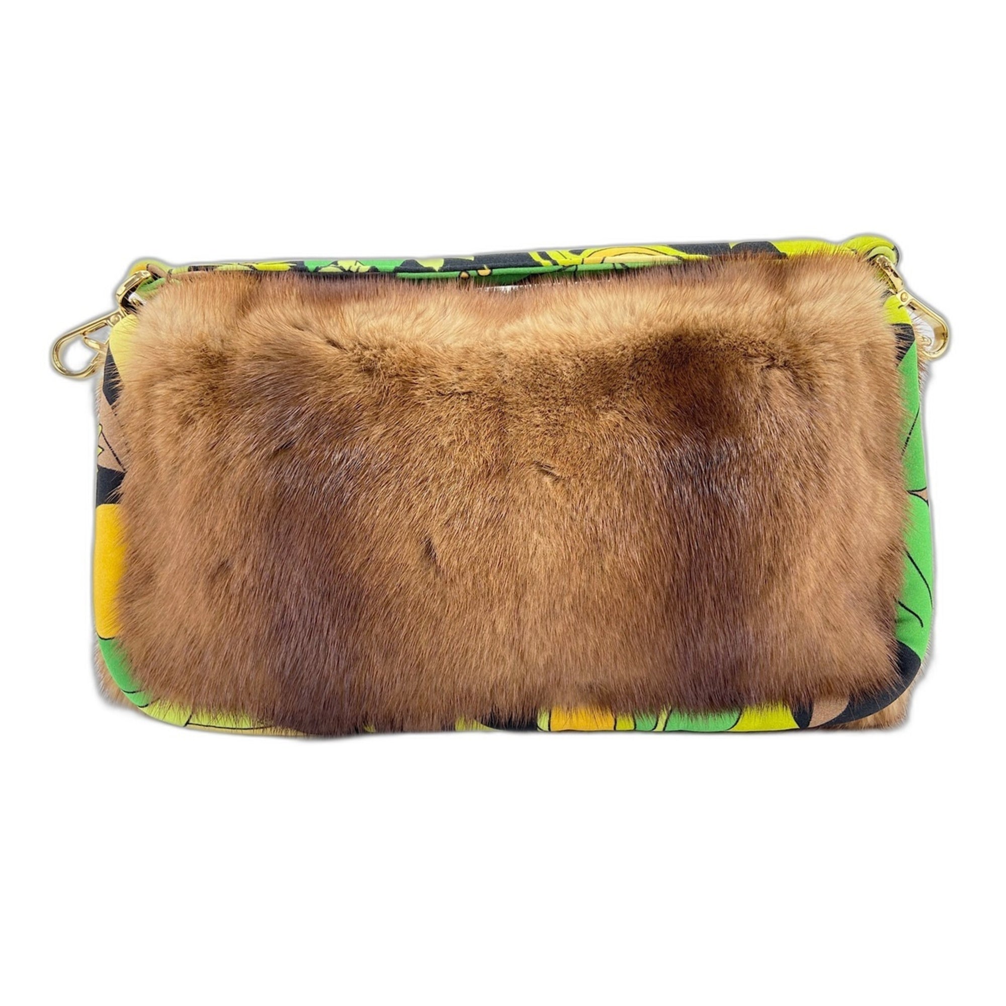 Fendi Green Shoulder Bag (Pre-Owned)