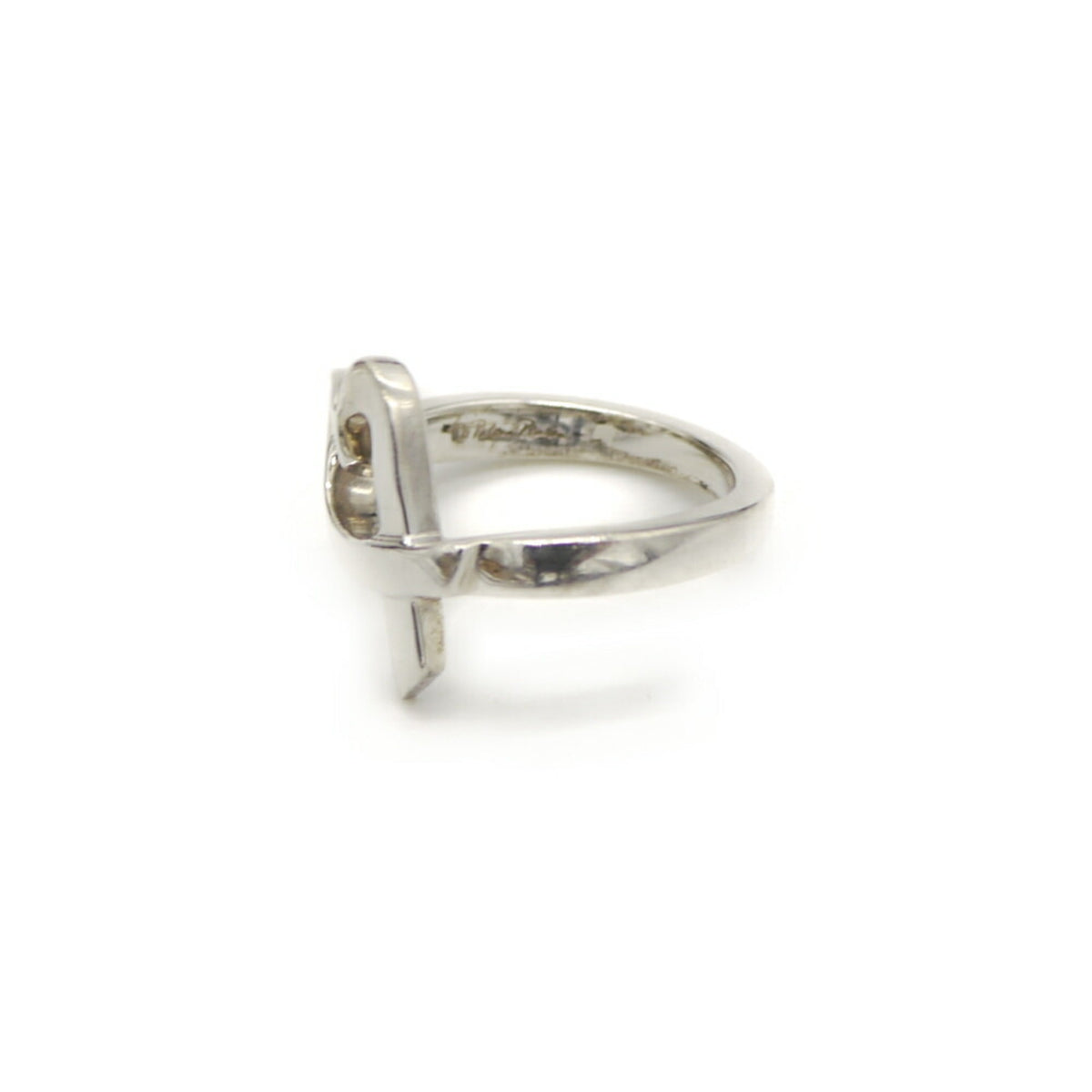 Tiffany Silver Silver 925 Band Ring (Pre-Owned)