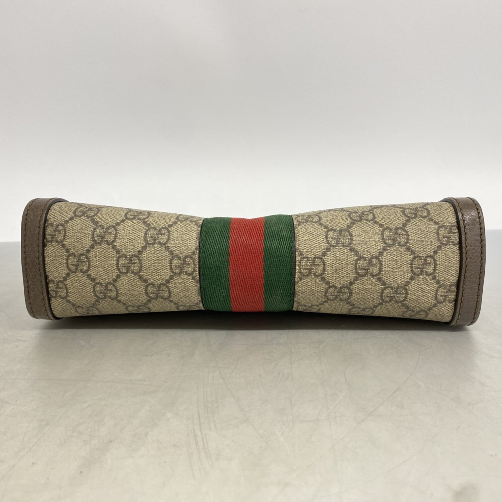 Gucci Brown Pvc Shoulder Bag (Pre-Owned)