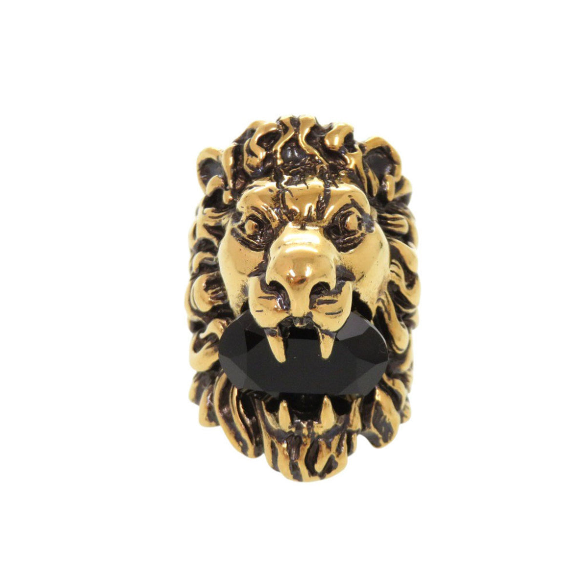 Gucci Gold Metal Band Ring (Pre-Owned)