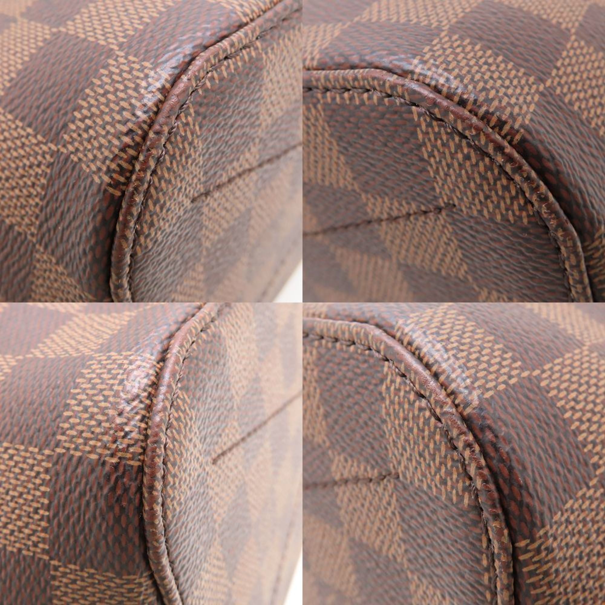 Louis Vuitton Damier Brown Canvas Handbag (Pre-Owned)