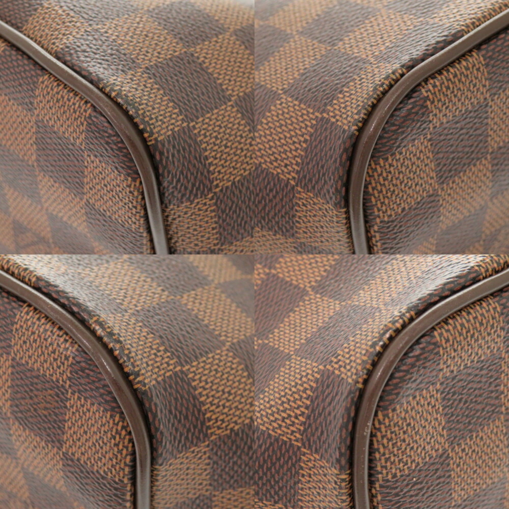 Louis Vuitton Brown Damier Canvas Handbag (Pre-Owned)