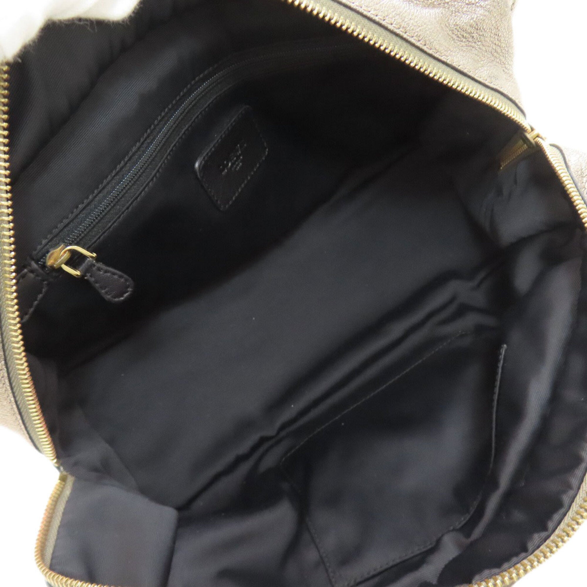 Loewe Gold Leather Handbag (Pre-Owned)