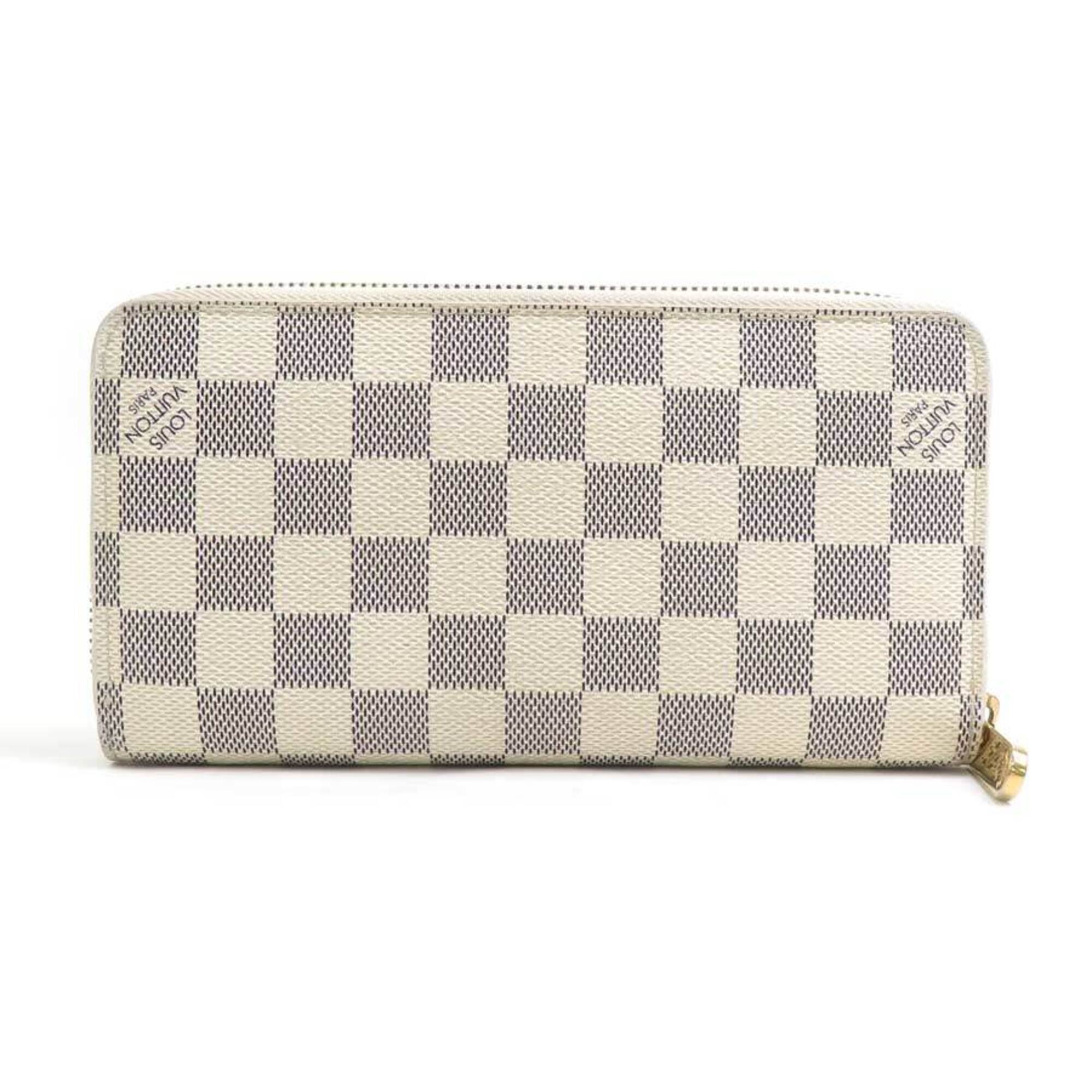 Louis Vuitton Damier Azur Ivory Damier Azur Long Wallet (Bi-Fold) (Pre-Owned)