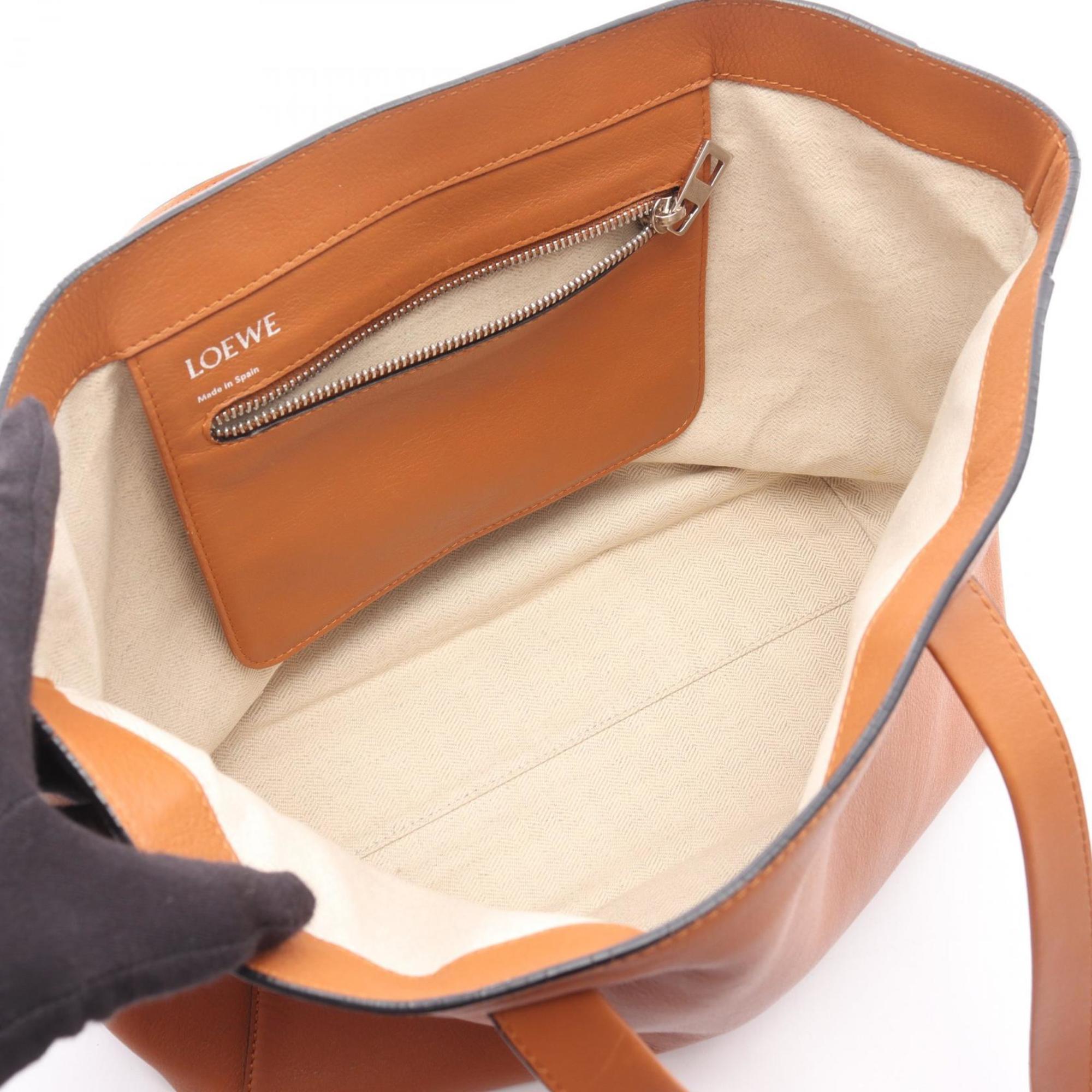 Loewe Brown Leather Tote Bag (Pre-Owned)