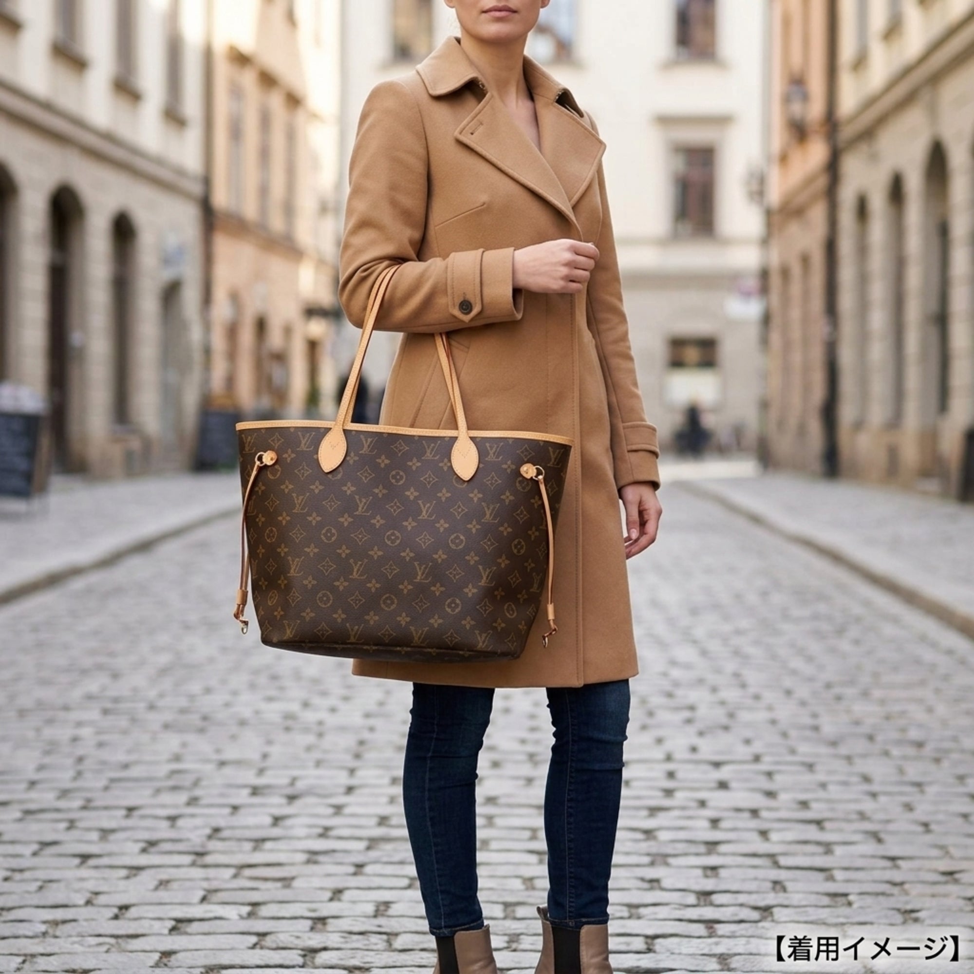 Louis Vuitton Brown Cerise Monogram Canvas Tote Bag (Pre-Owned)