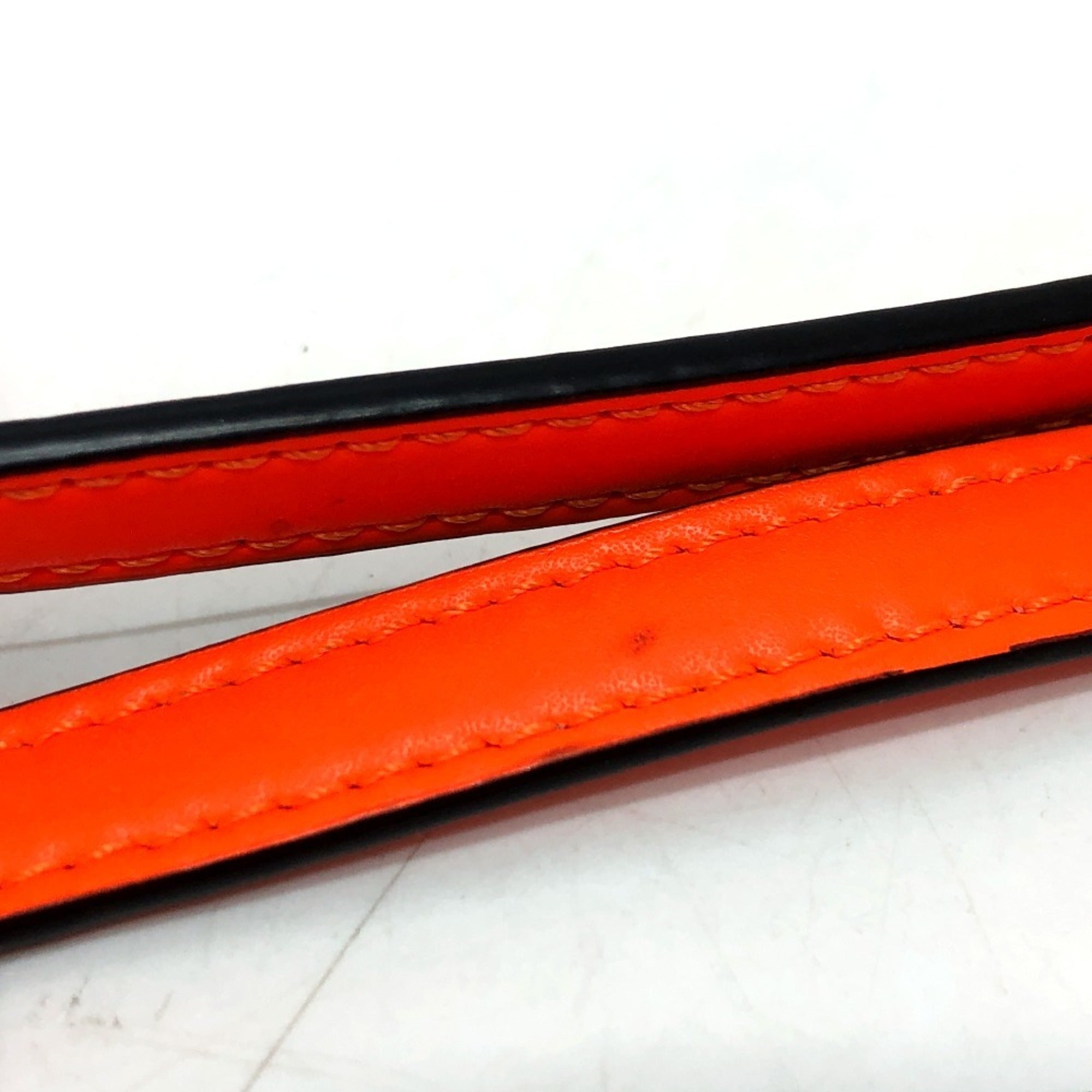 Valentino Orange Leather Wallet (Bi-Fold) (Pre-Owned)