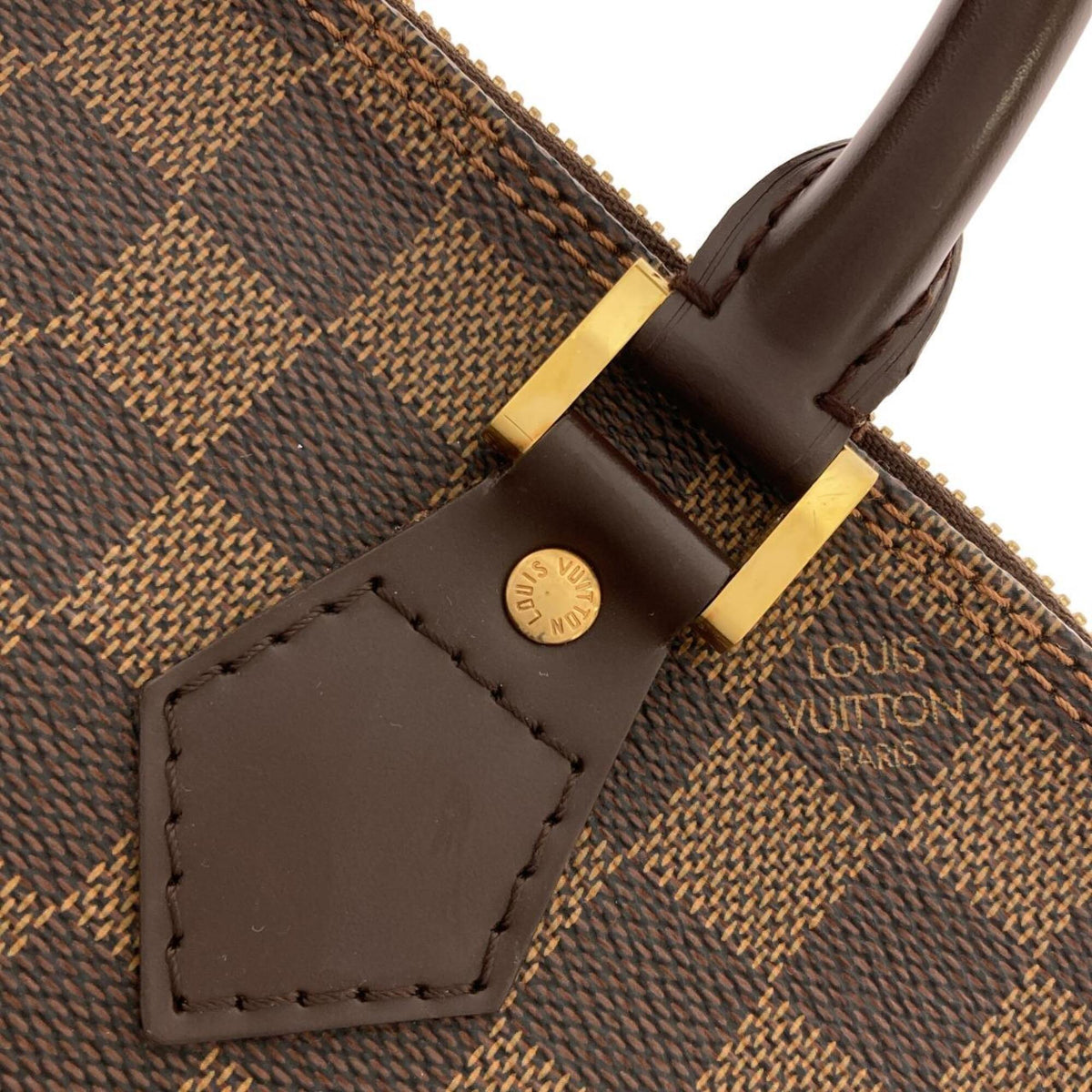 Louis Vuitton Ebene Coated Canvas Handbag (Pre-Owned)