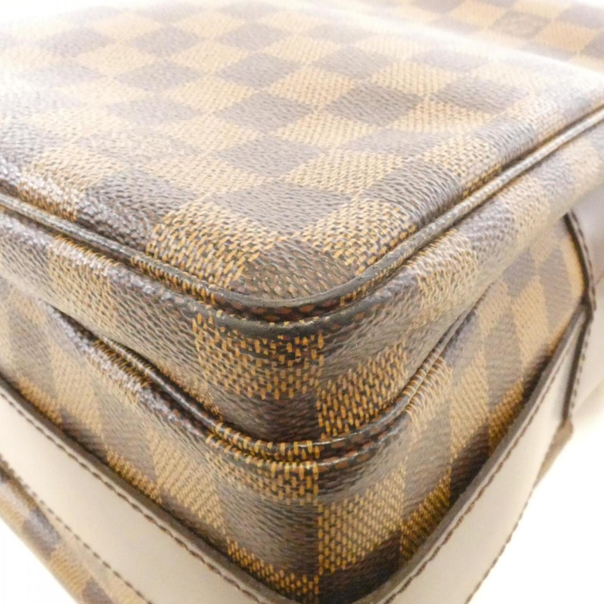 Louis Vuitton Ebene Coated Canvas Shoulder Bag (Pre-Owned)