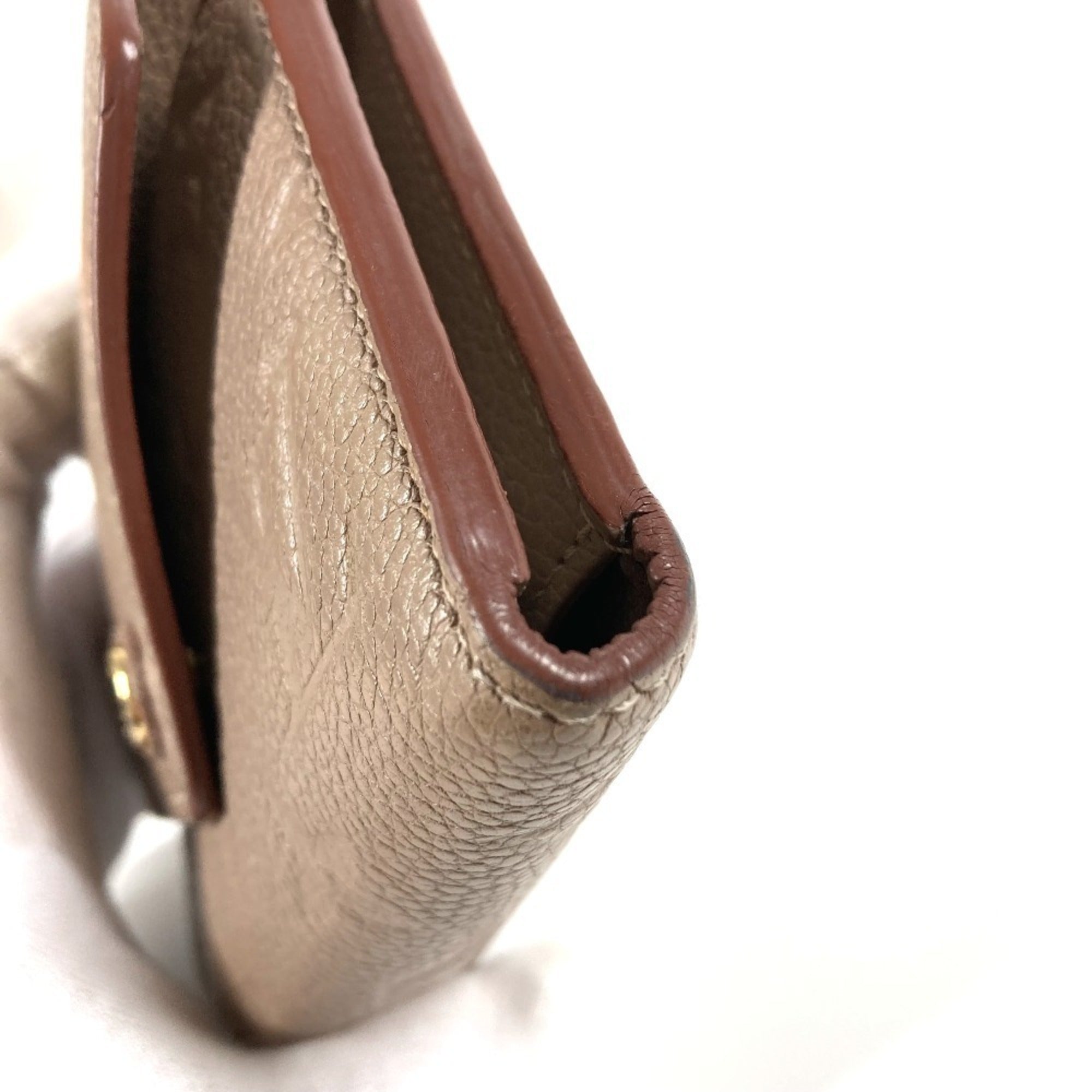 Louis Vuitton Beige Monogram Empreinte Wallet (Tri-Fold) (Pre-Owned)