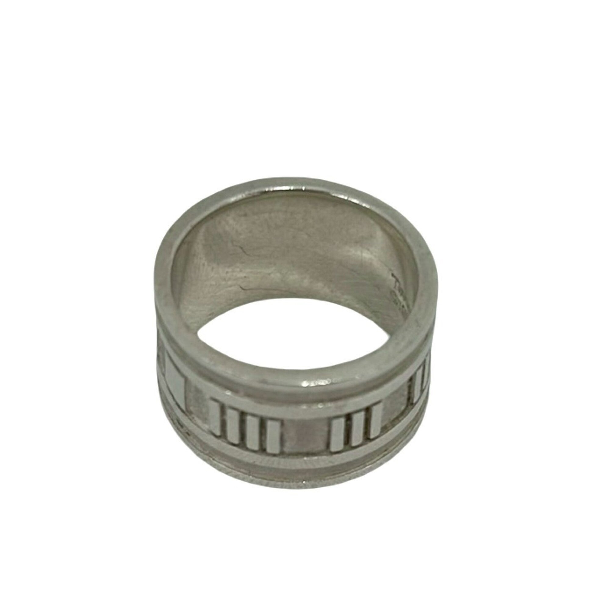 Tiffany Silver Silver 925 Band Ring (Pre-Owned)