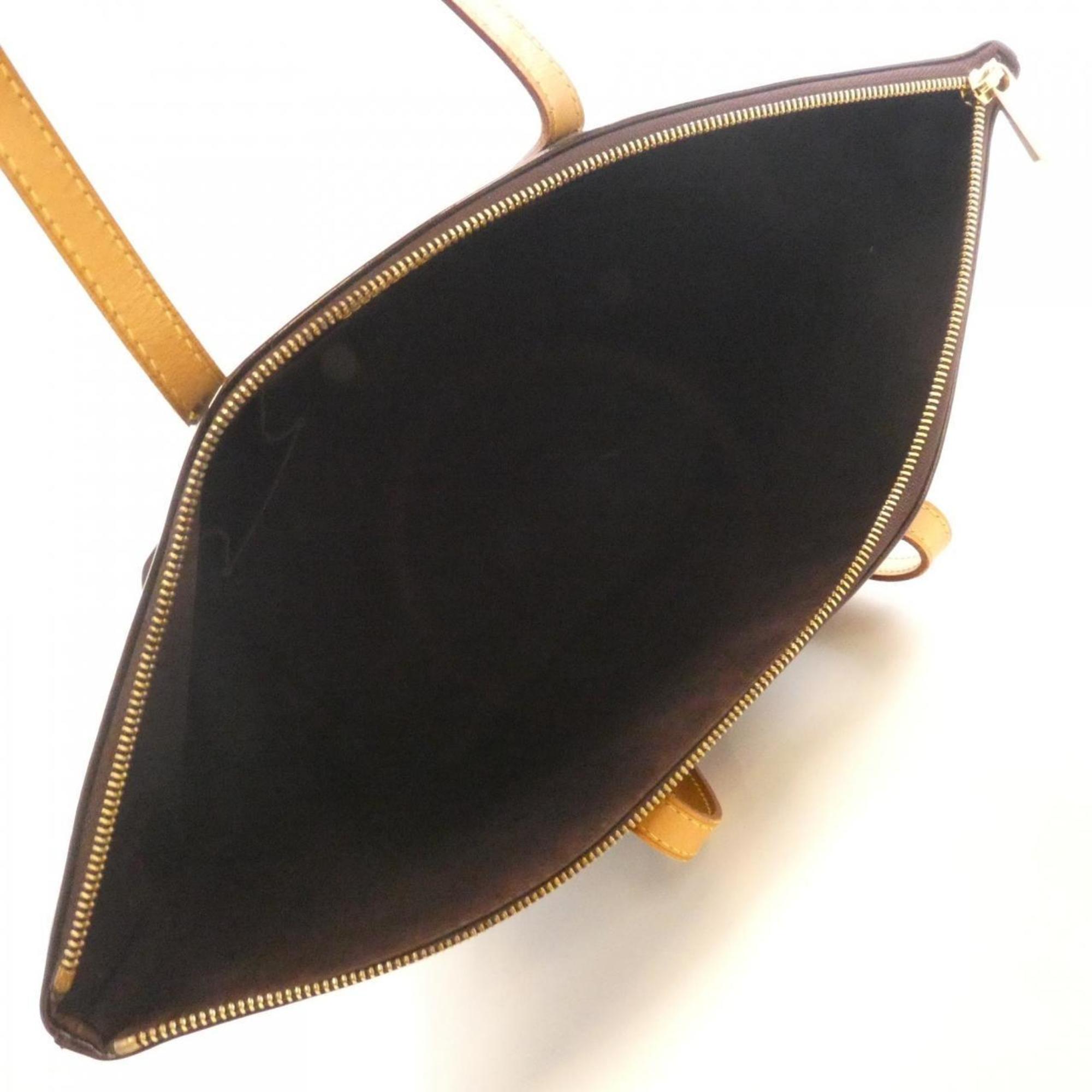 Louis Vuitton Amarante Leather Shoulder Bag (Pre-Owned)