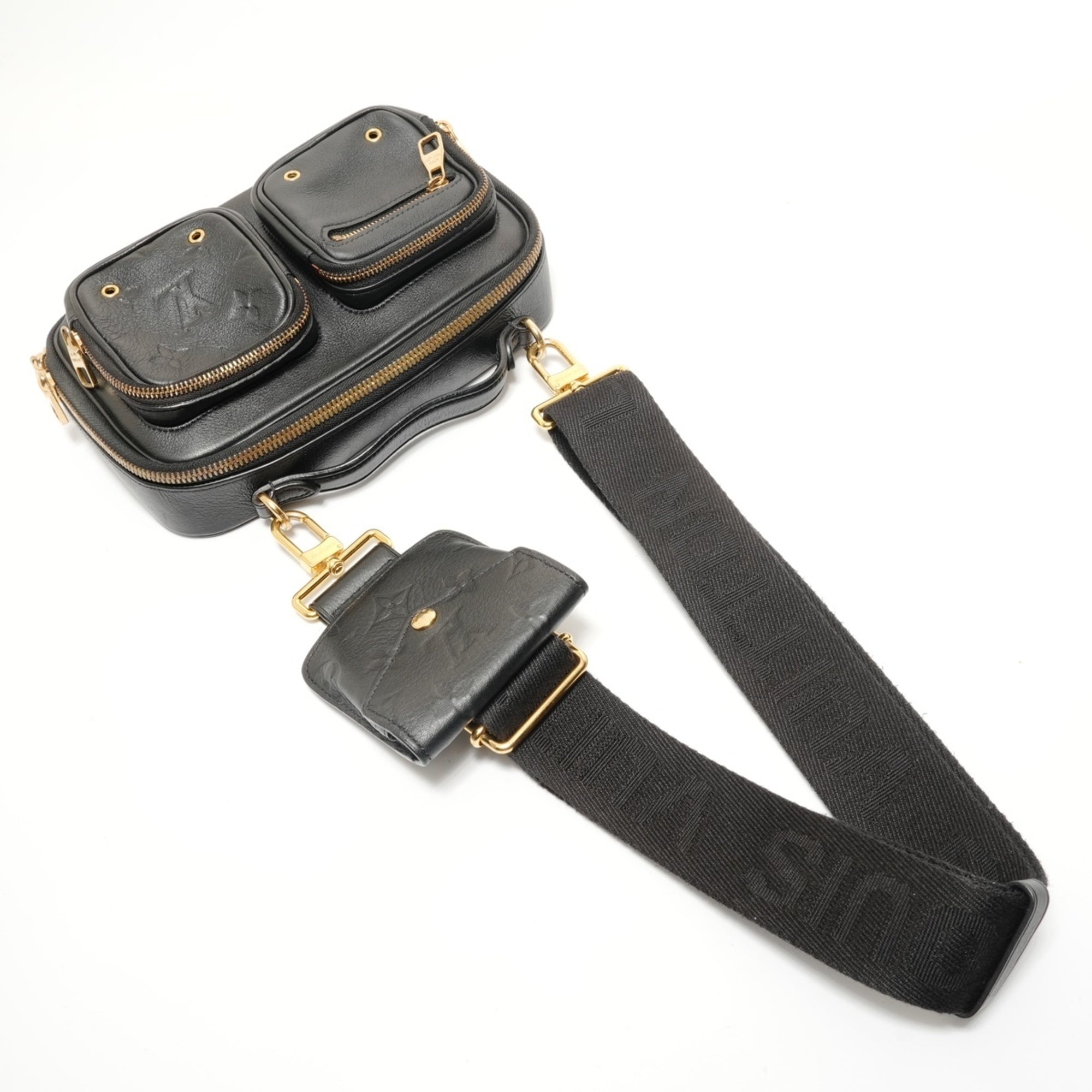 Louis Vuitton Black Shoulder Bag (Pre-Owned)