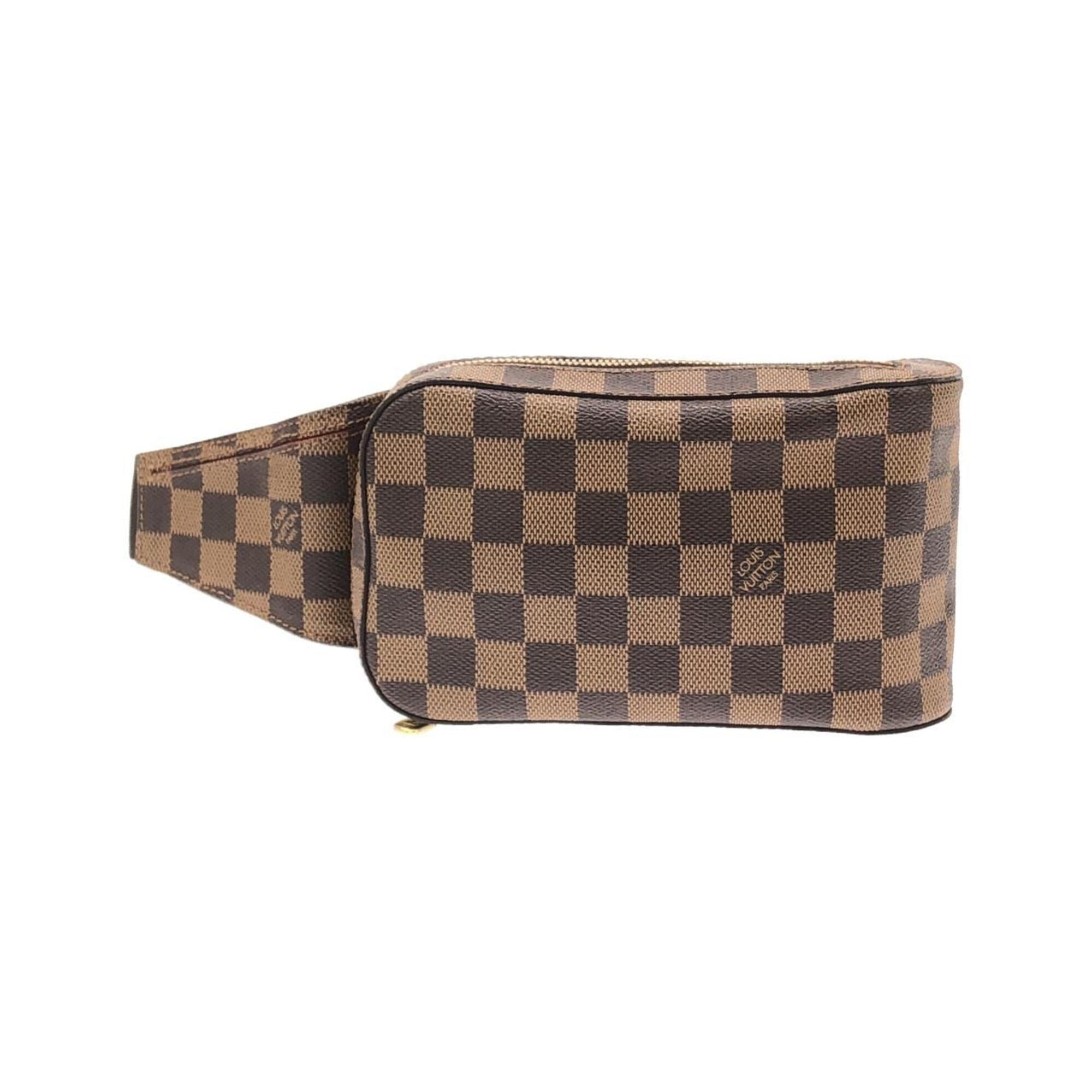Louis Vuitton Damier Canvas Ebene Coated Canvas Shoulder Bag (Pre-Owned)
