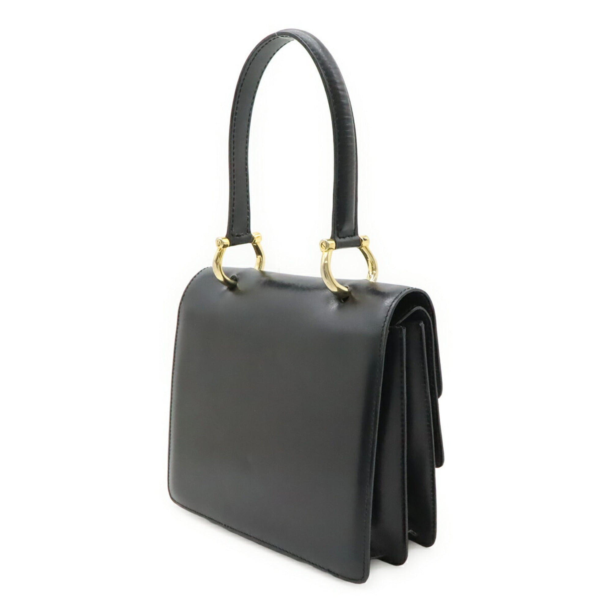 Celine Black Leather Handbag (Pre-Owned)