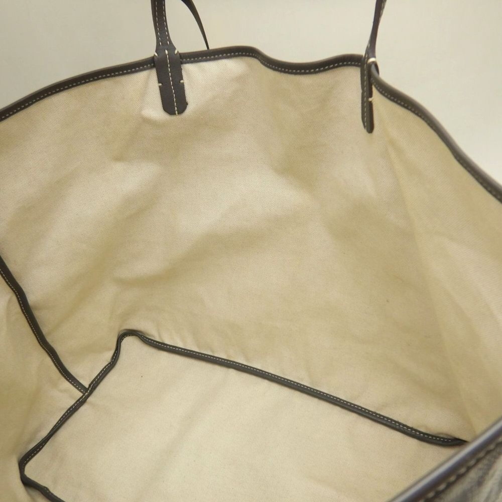 Goyard Gray Coated Canvas Pouch Tote Bag (Pre-Owned)
