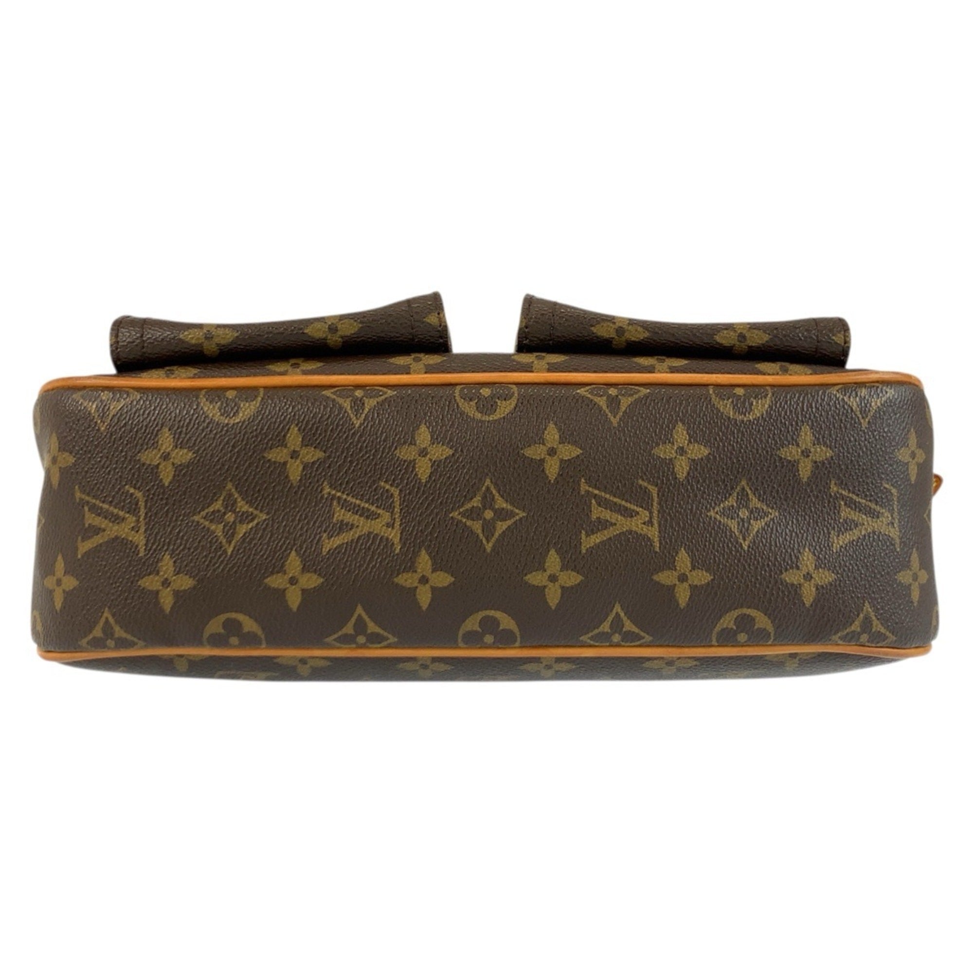 Louis Vuitton Brown Monogram Pochette Shoulder Bag (Pre-Owned)