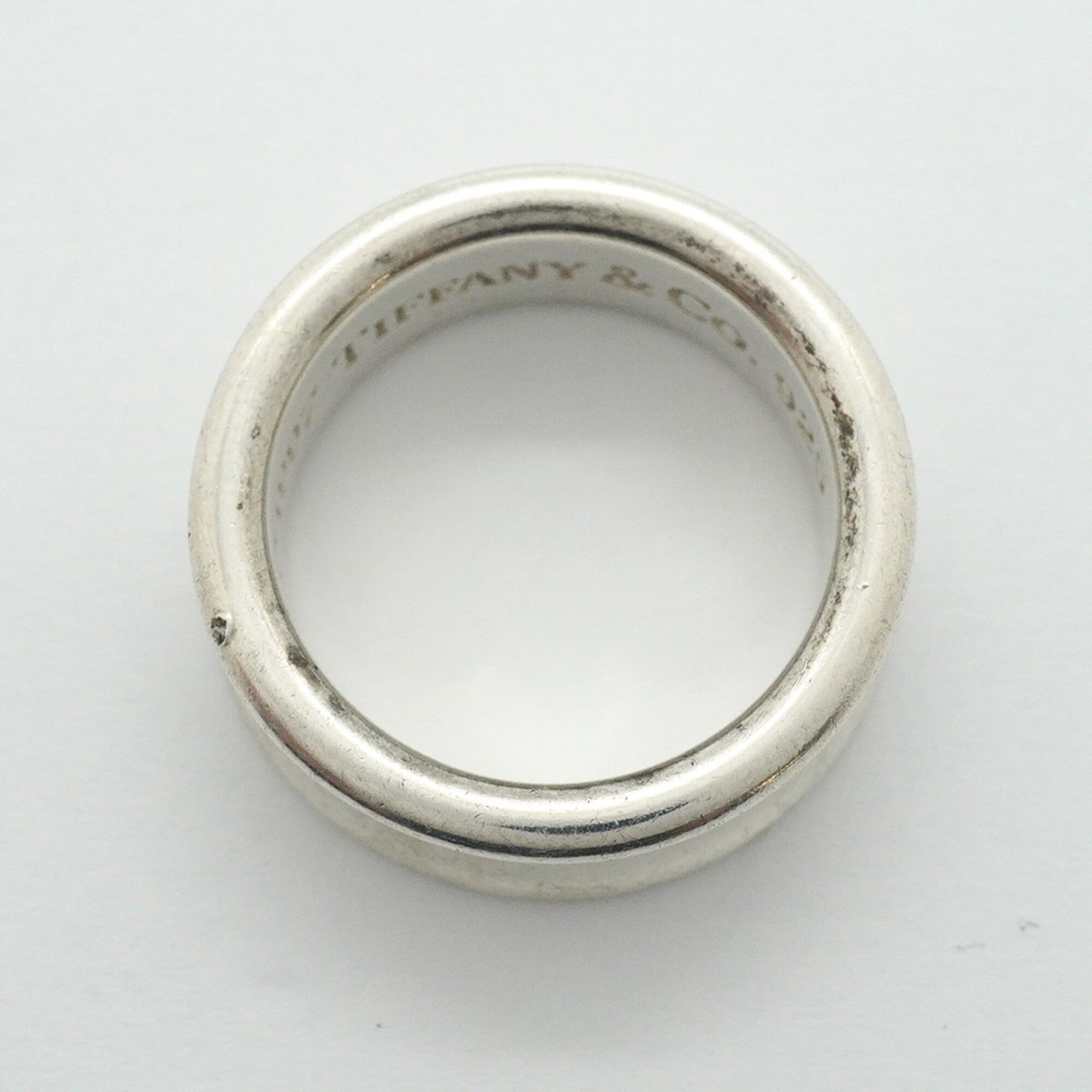 Tiffany Silver 925 Band Ring (Pre-Owned)