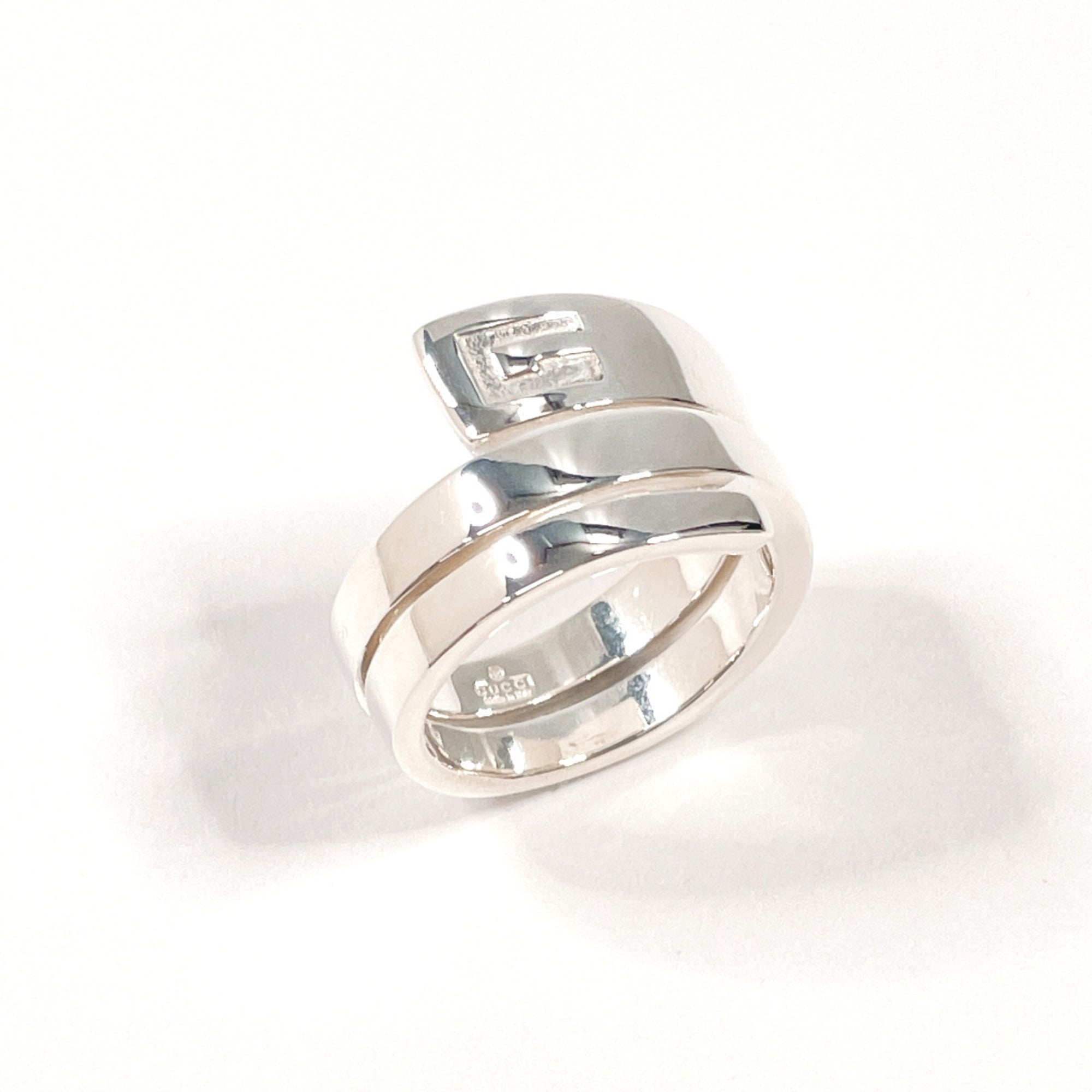 Gucci Silver Silver 925 Band Ring (Pre-Owned)