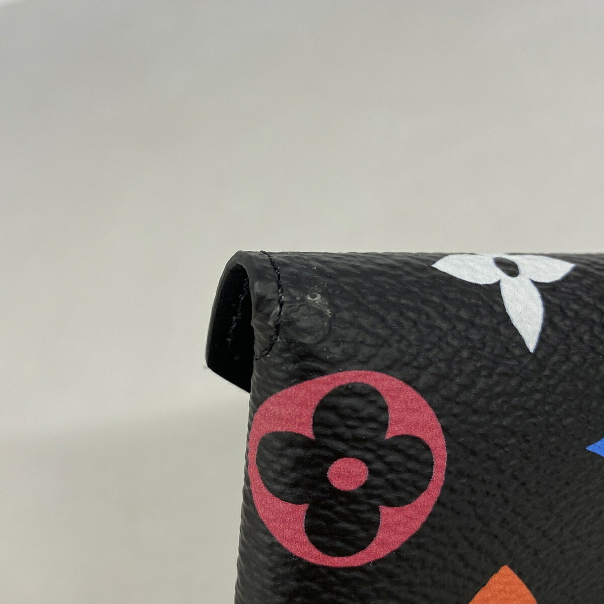Louis Vuitton Black White Pouch (Pre-Owned)
