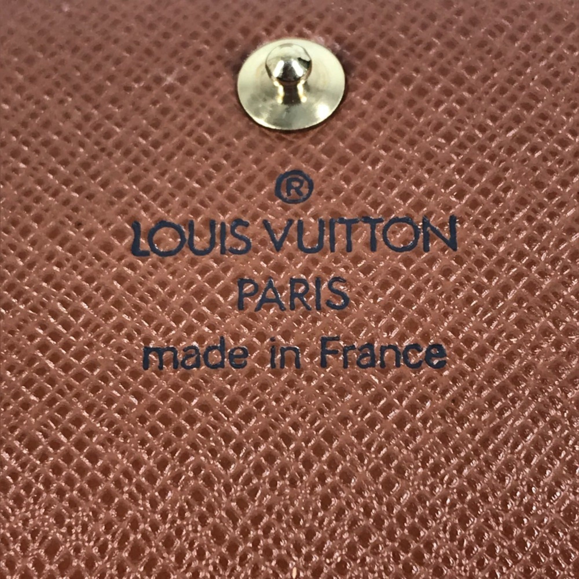 Louis Vuitton Monogram Brown Monogram Long Wallet (Bi-Fold) (Pre-Owned)