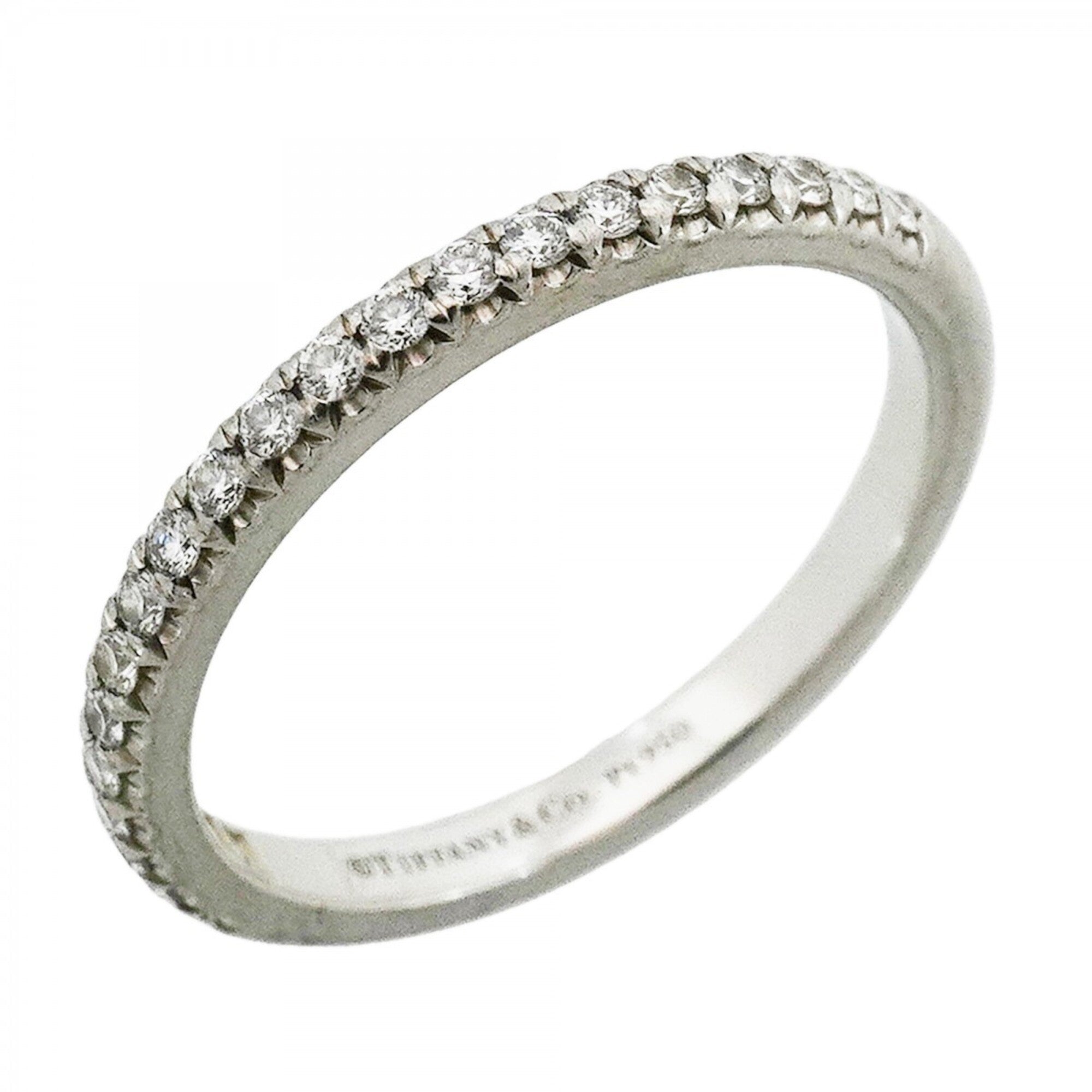 Tiffany Platinum 950 Band Ring (Pre-Owned)