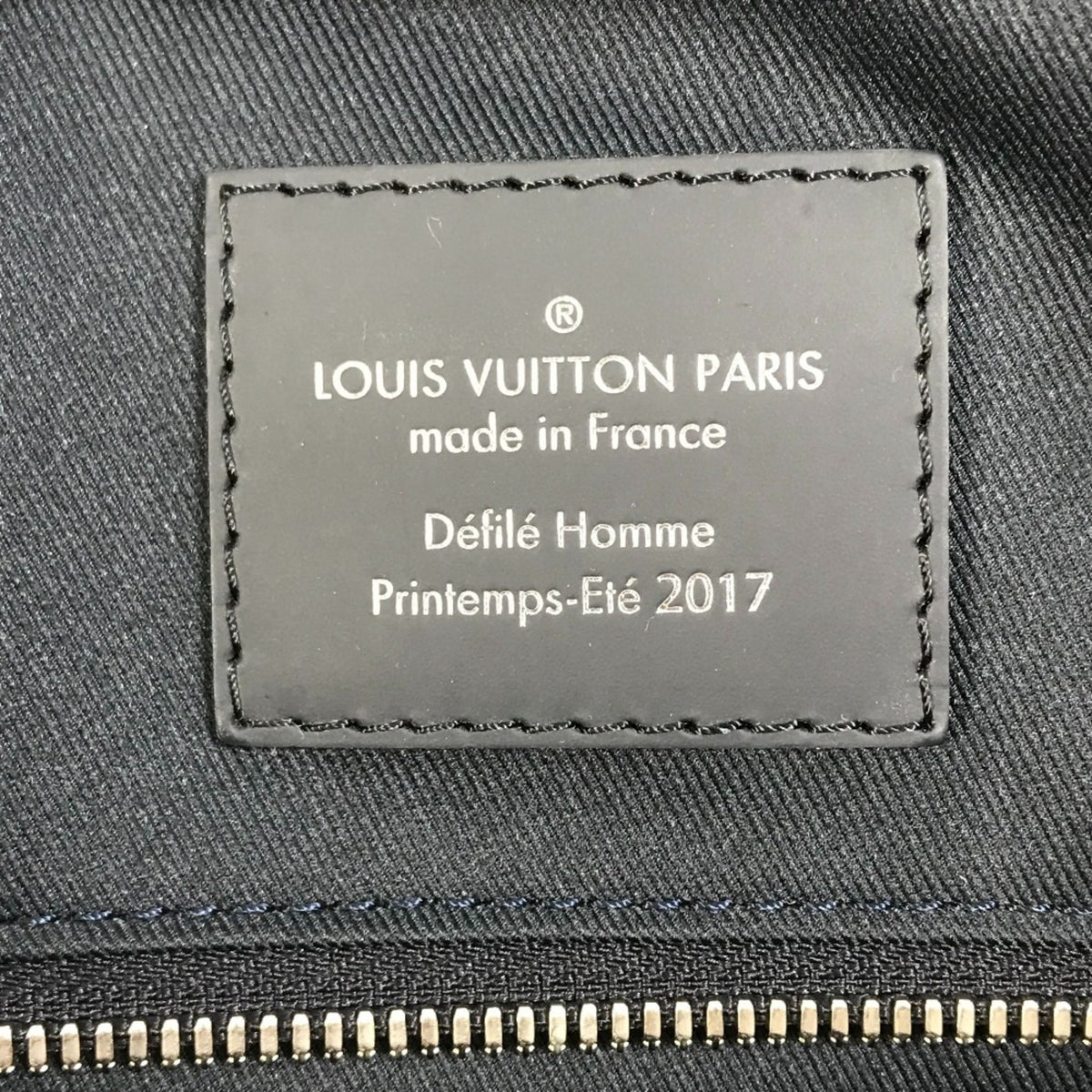 Louis Vuitton Monogram Savane Navy Shoulder Bag Tote Bag (Pre-Owned)