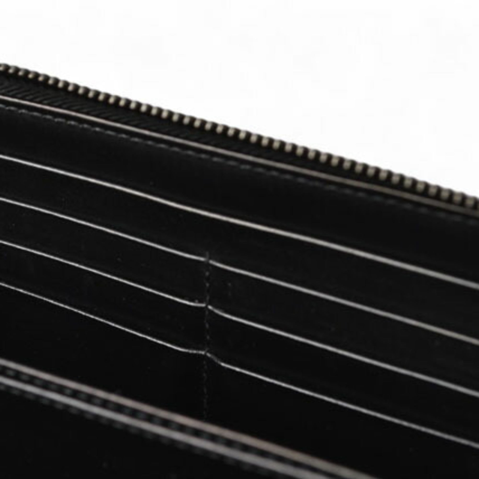 Prada Black Nero Saffiano Long Wallet (Bi-Fold) (Pre-Owned)