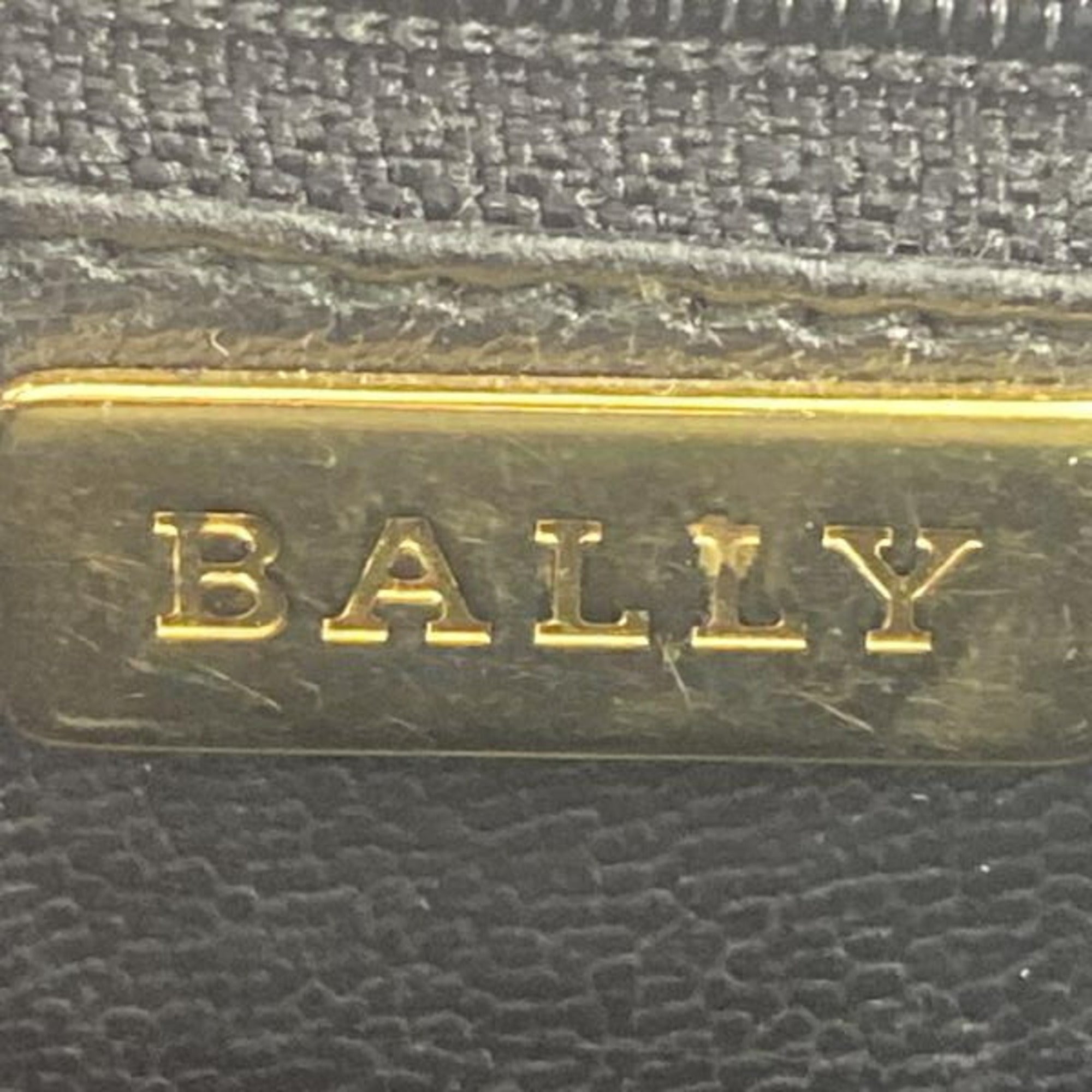 Bally Black Blue Suede Shoulder Bag (Pre-Owned)