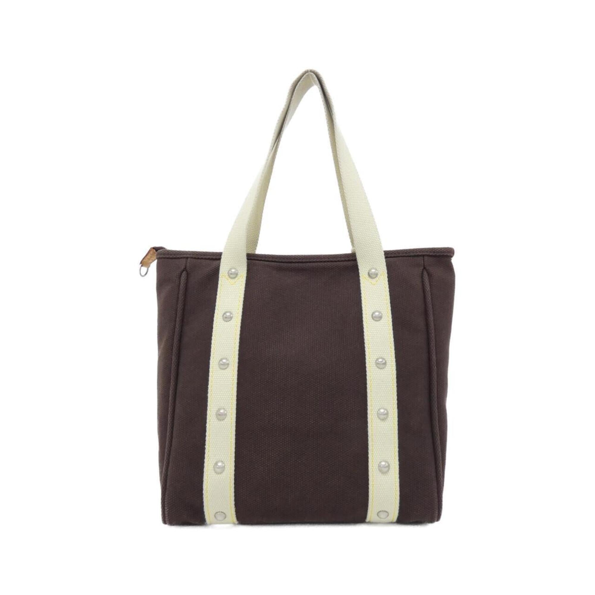 Louis Vuitton Mocha Canvas Handbag (Pre-Owned)