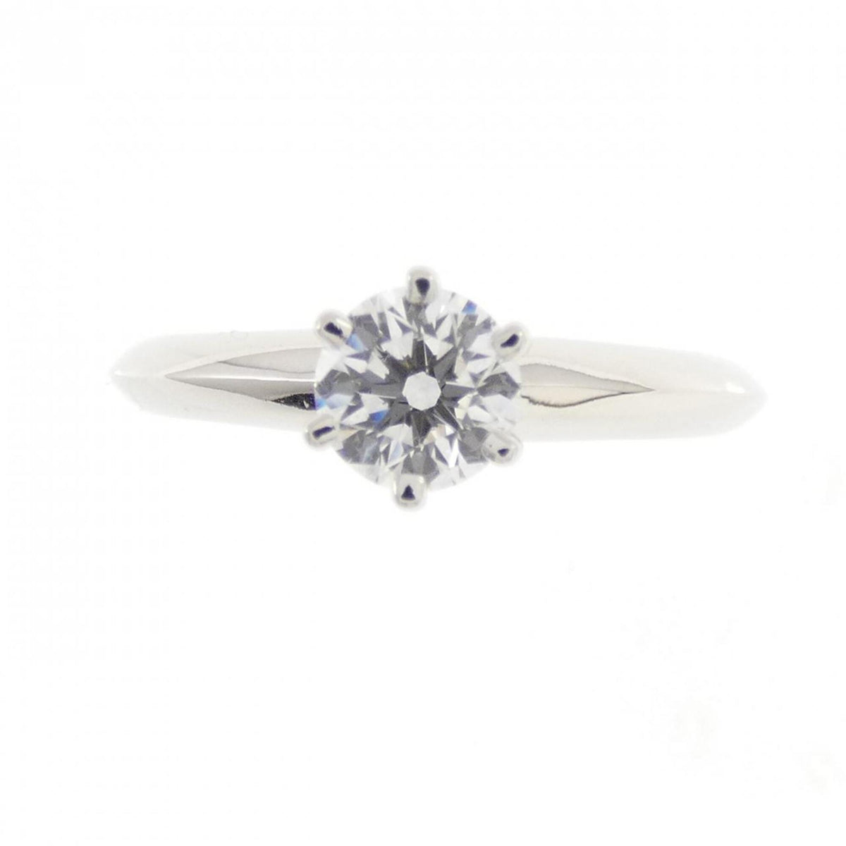 Tiffany Platinum 950 Band Ring (Pre-Owned)