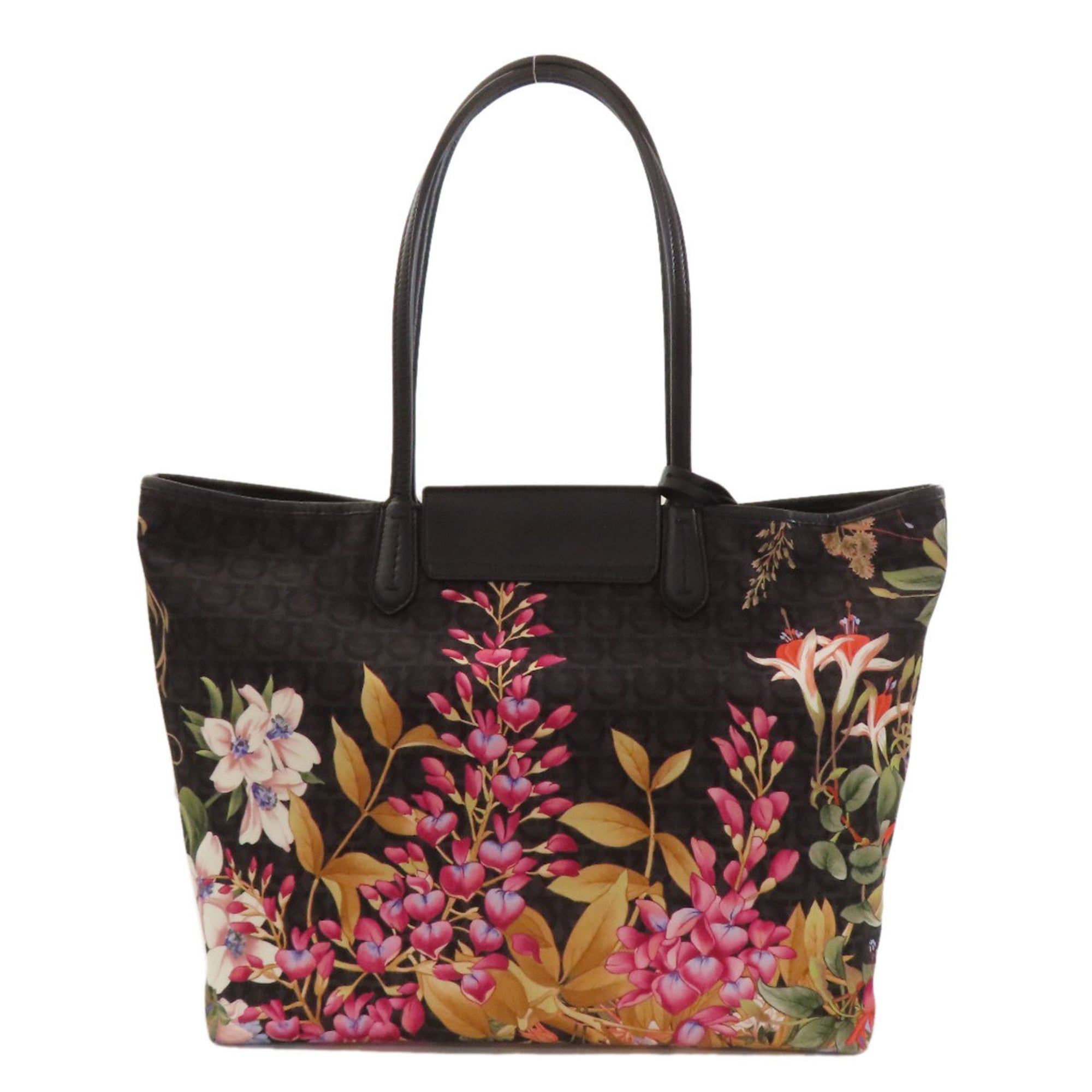Salvatore Ferragamo Black Nylon Tote Bag (Pre-Owned)