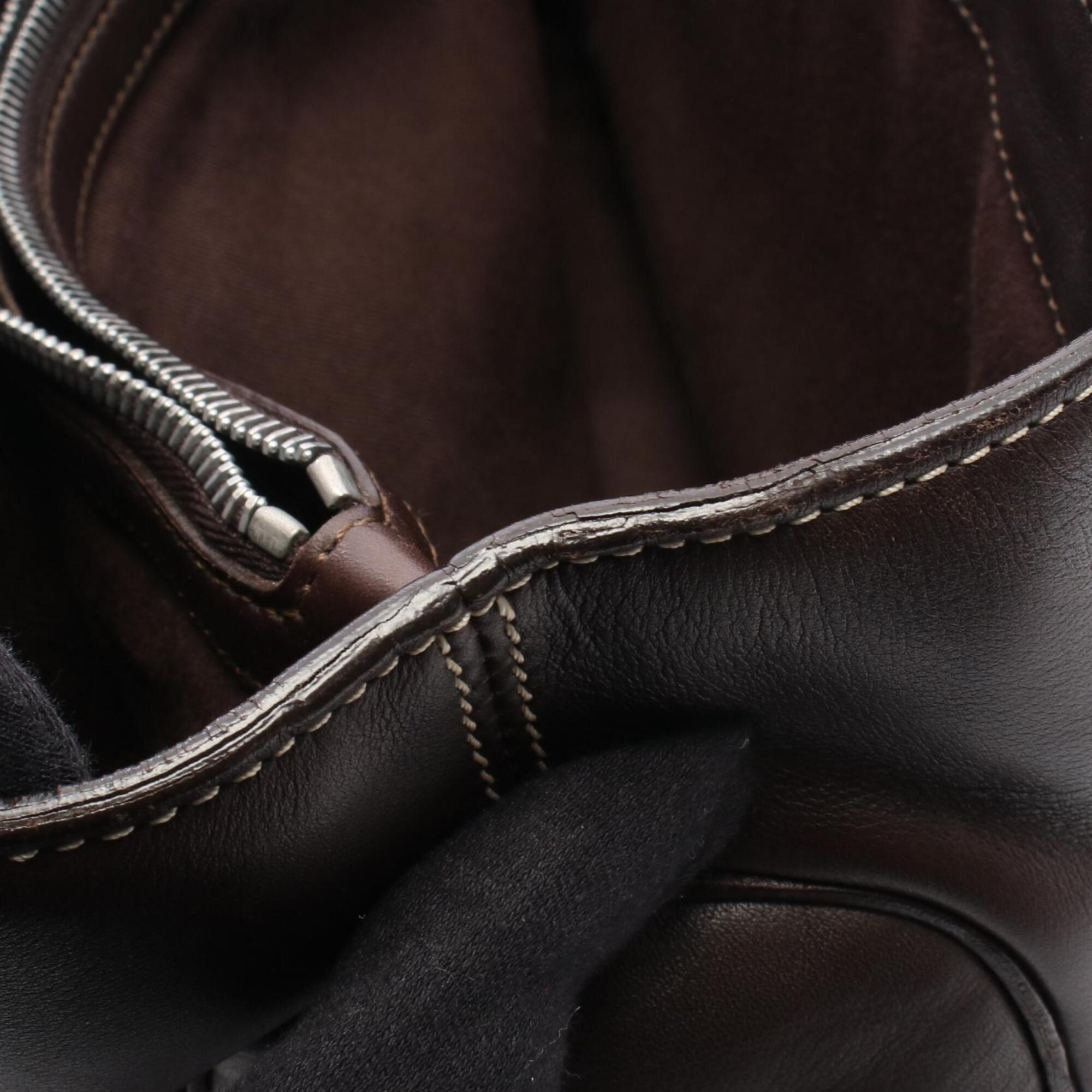 Celine Brown Leather Handbag (Pre-Owned)