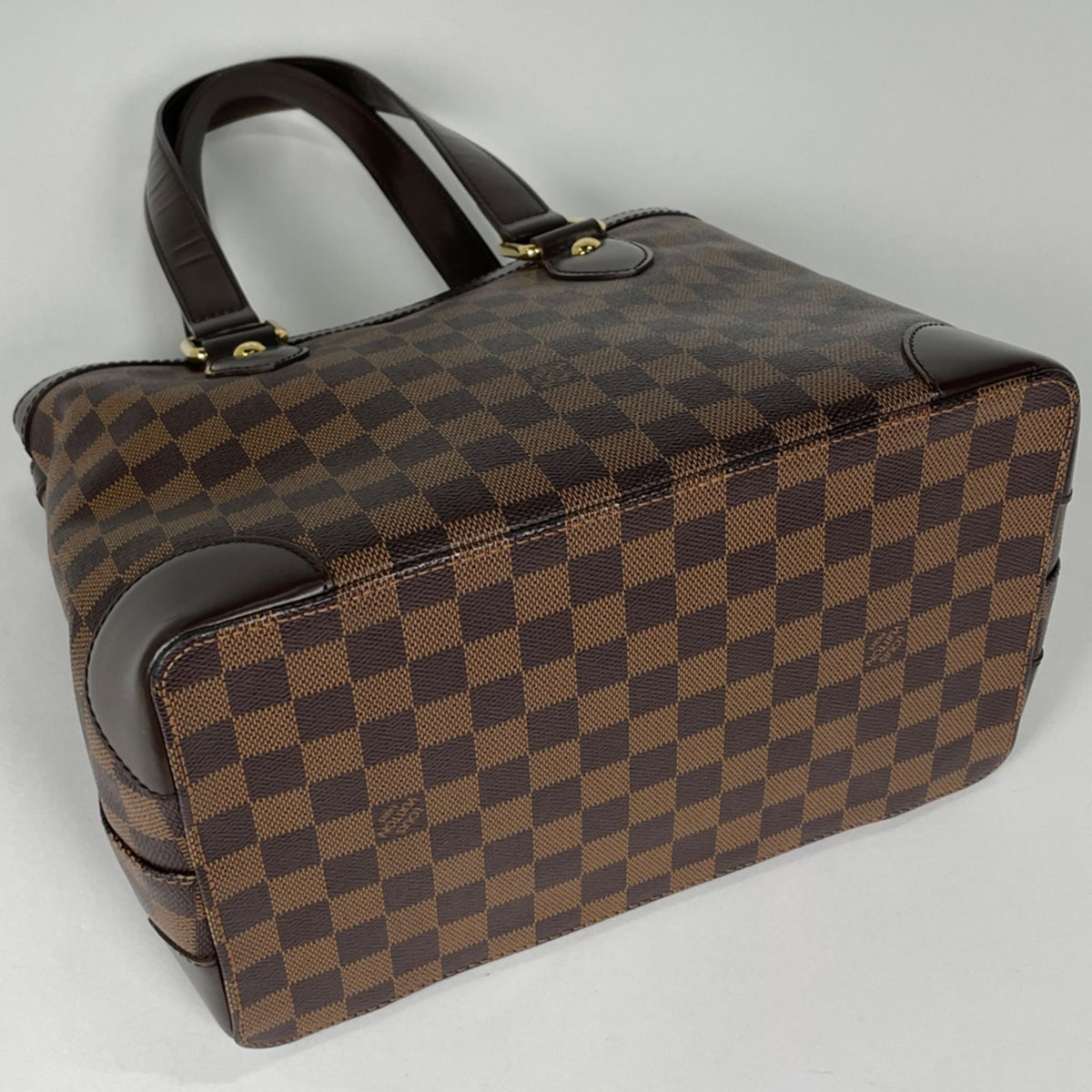 Louis Vuitton Brown Damier Canvas Shoulder Bag Tote Bag (Pre-Owned)