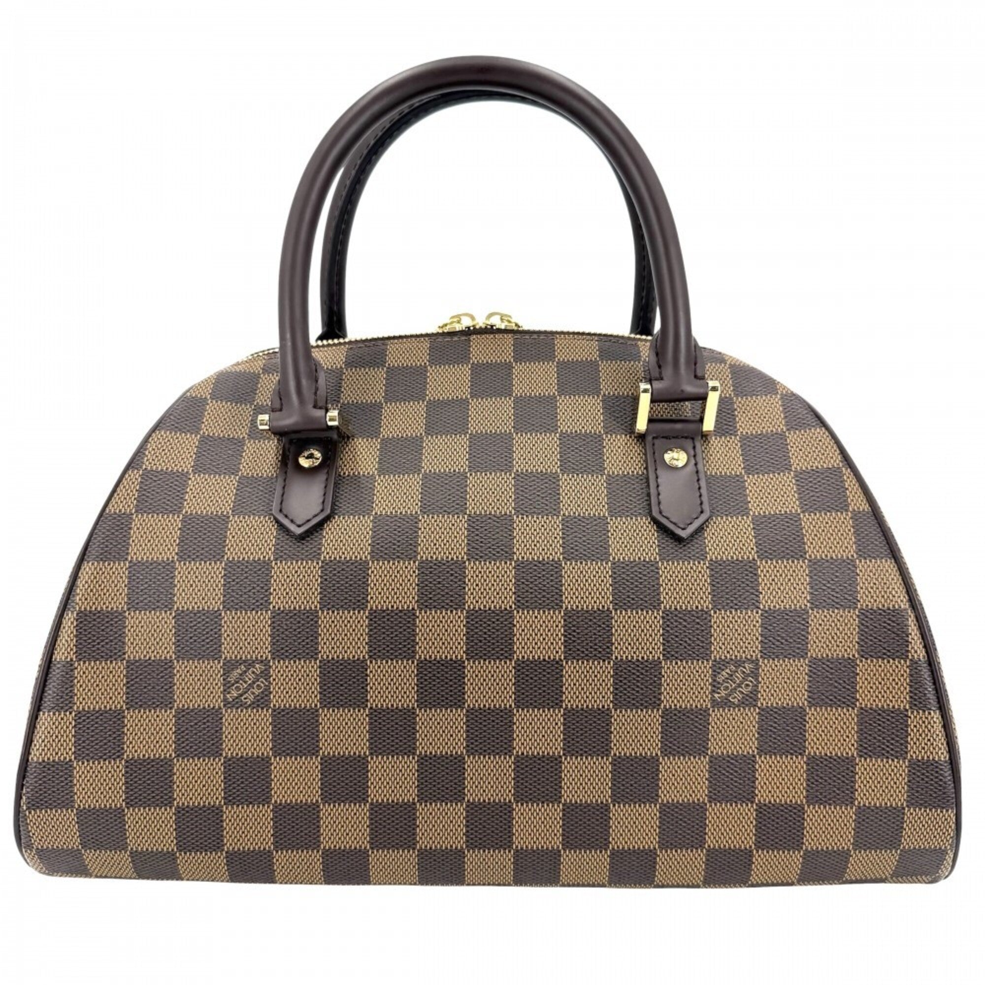 Louis Vuitton Damier Brown Damier Canvas Boston Bag Handbag (Pre-Owned)