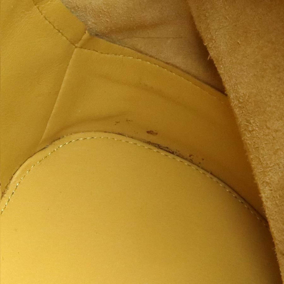 Loewe Yellow Leather Backpack (Pre-Owned)