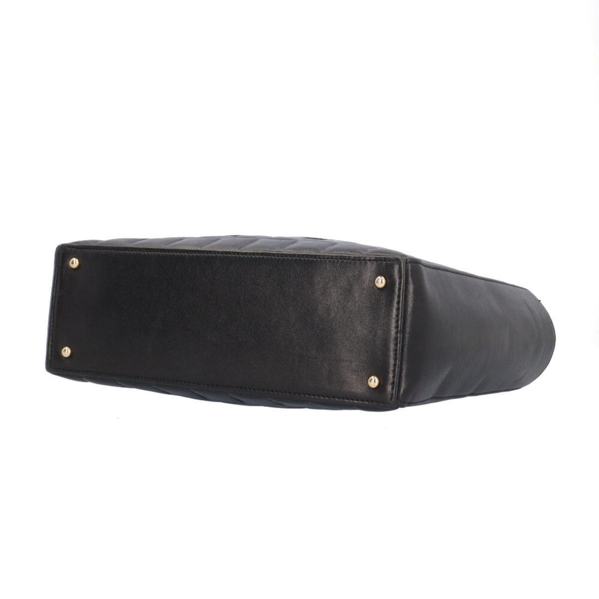 Chanel Black Leather Shoulder Bag (Pre-Owned)