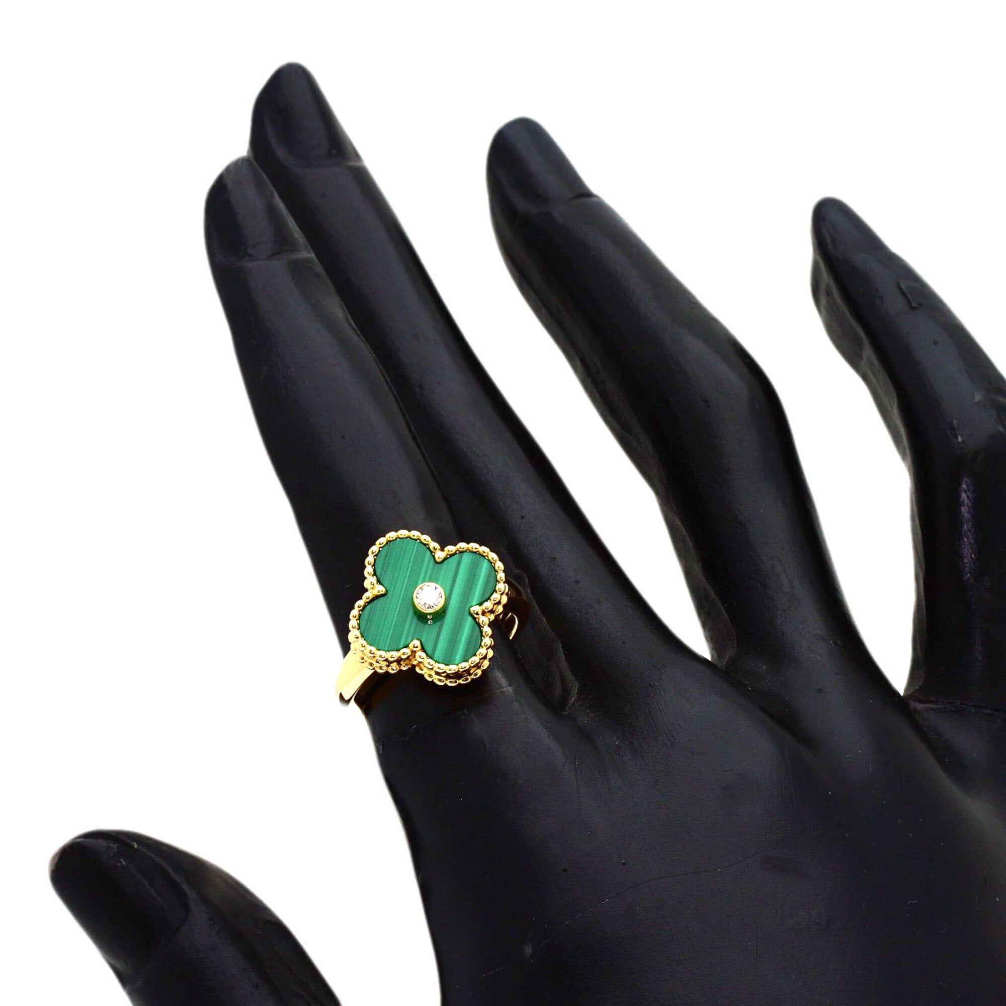 Van Cleef & Arpels Yellow Gold (18K) Band Ring (Pre-Owned)