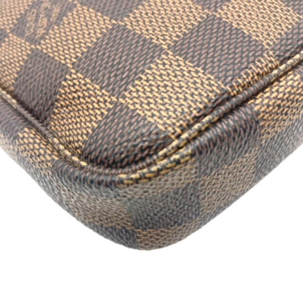 Louis Vuitton Damier Canvas Ebene Damier Canvas Handbag (Pre-Owned)