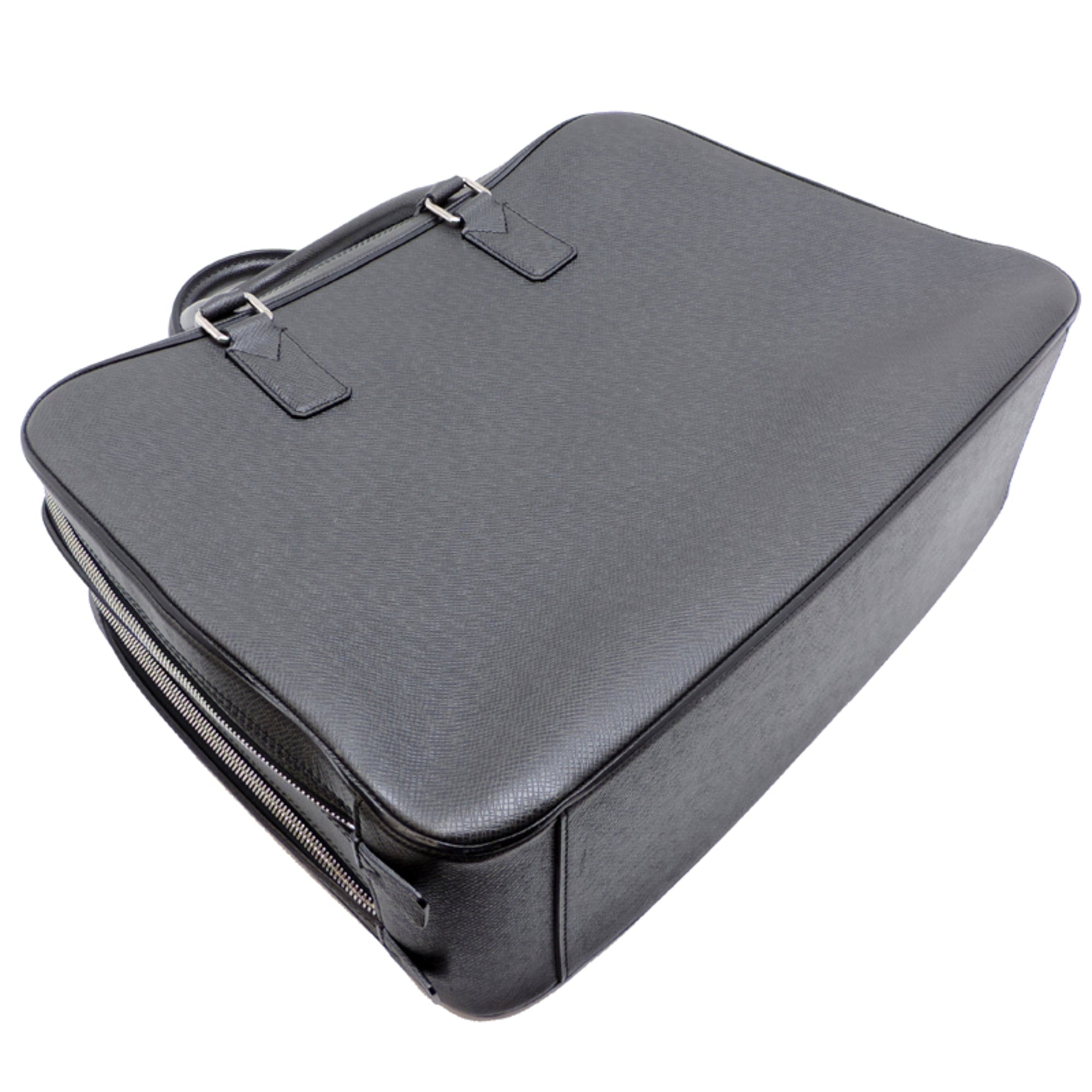 Louis Vuitton Ardoise Black Taiga Leather Briefcase (Pre-Owned)