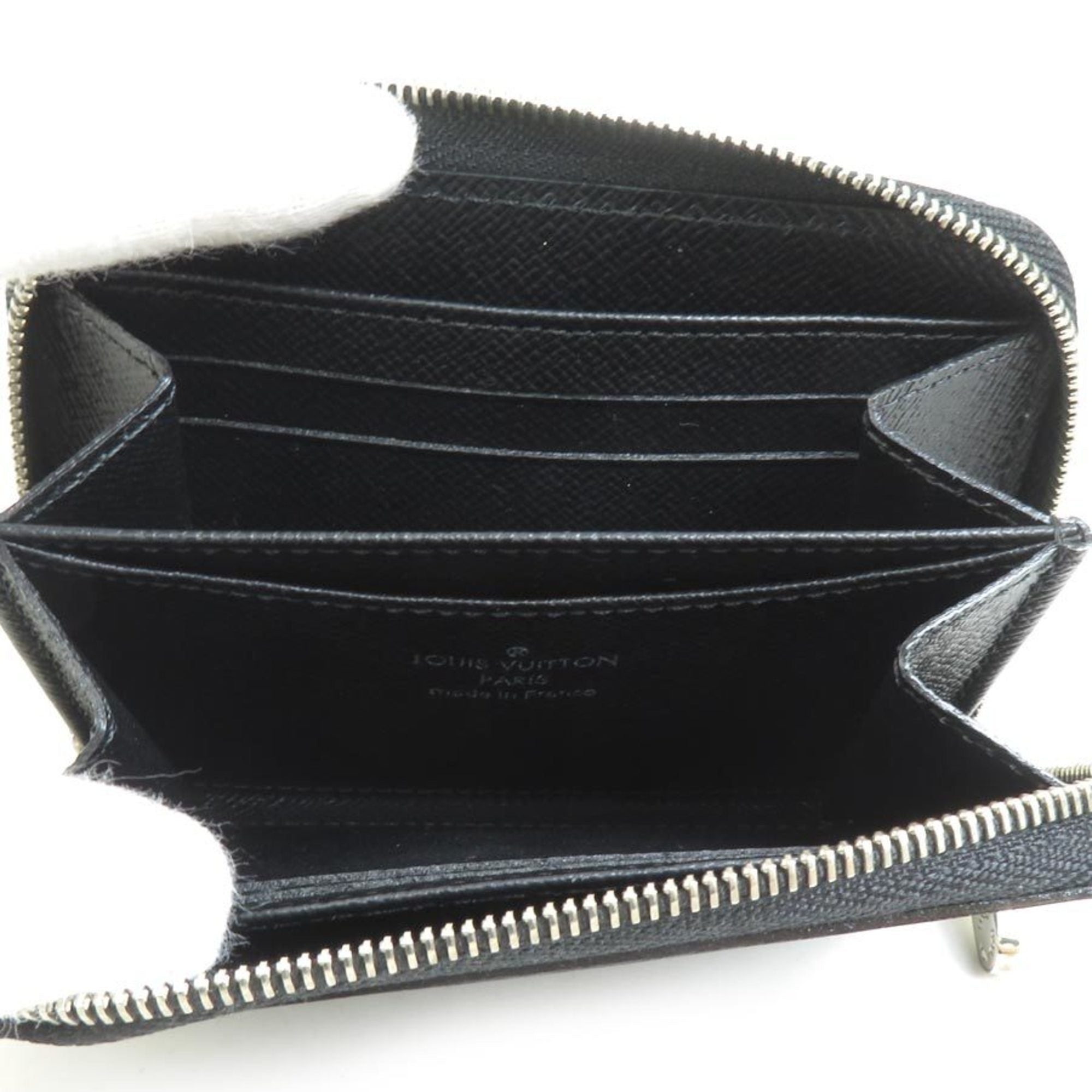 Louis Vuitton Noir Epi Leather Coin Purse/Coin Case (Pre-Owned)