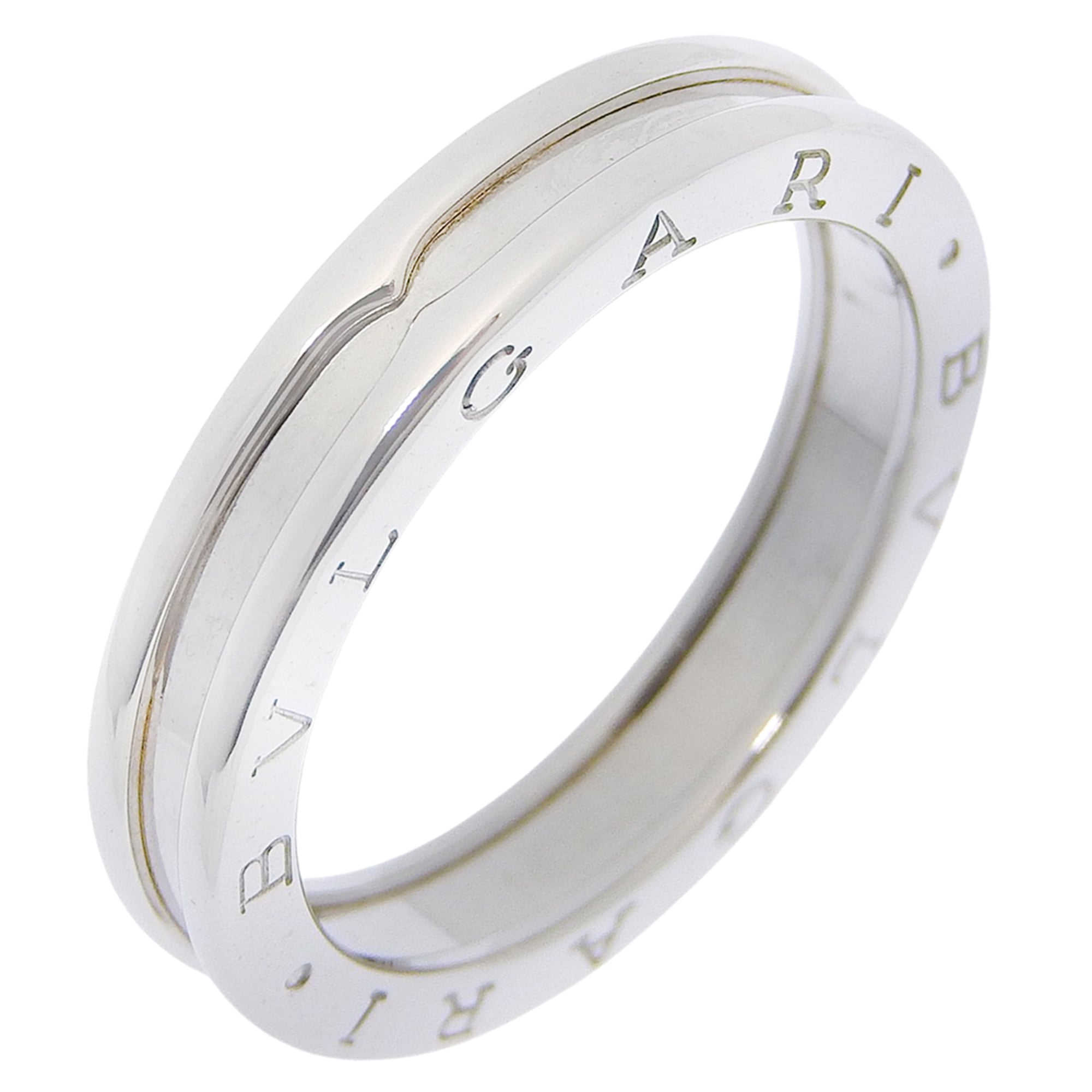 Bvlgari White Gold (18K) Band Ring (Pre-Owned)
