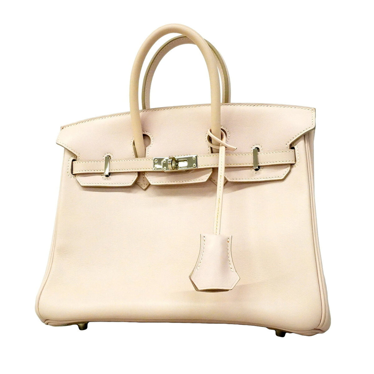 Hermes Pink Swift Leather Handbag (Pre-Owned)